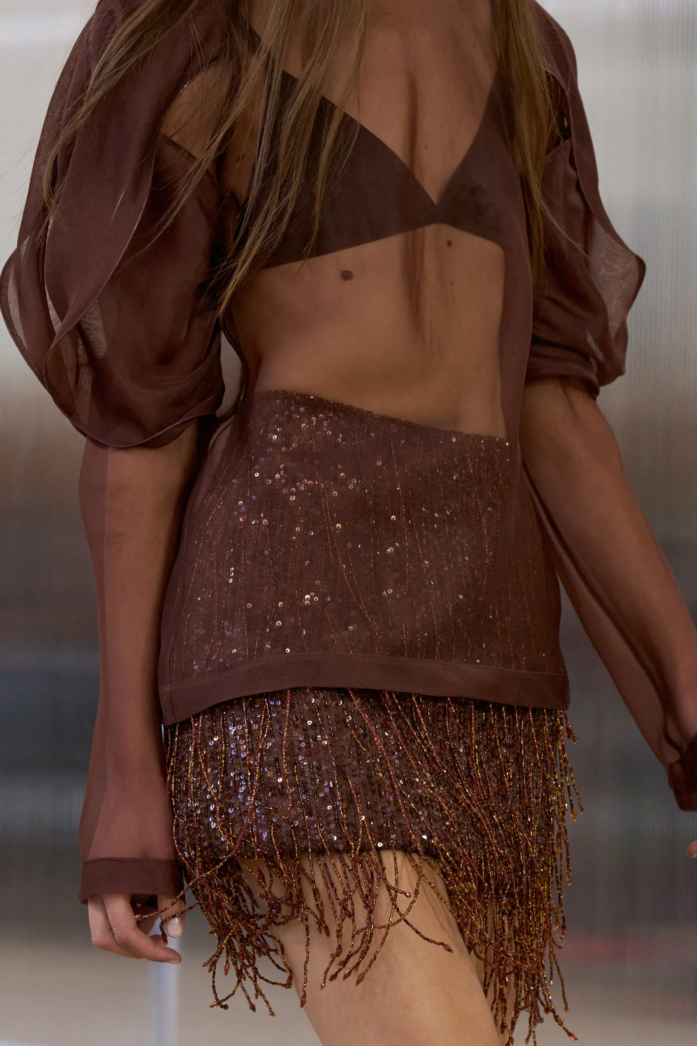 Aire Sequin Skirt sold by Aje product image thumbnail 2