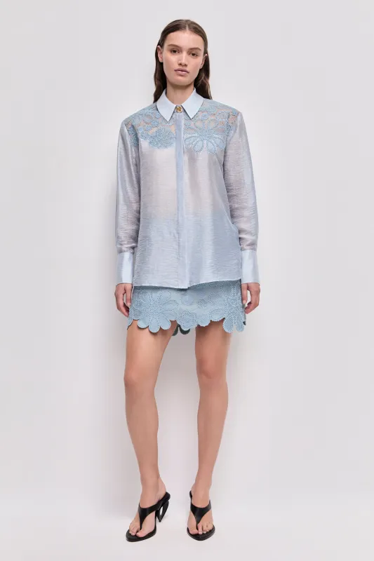 Gia Embroidered Shirt sold by Aje