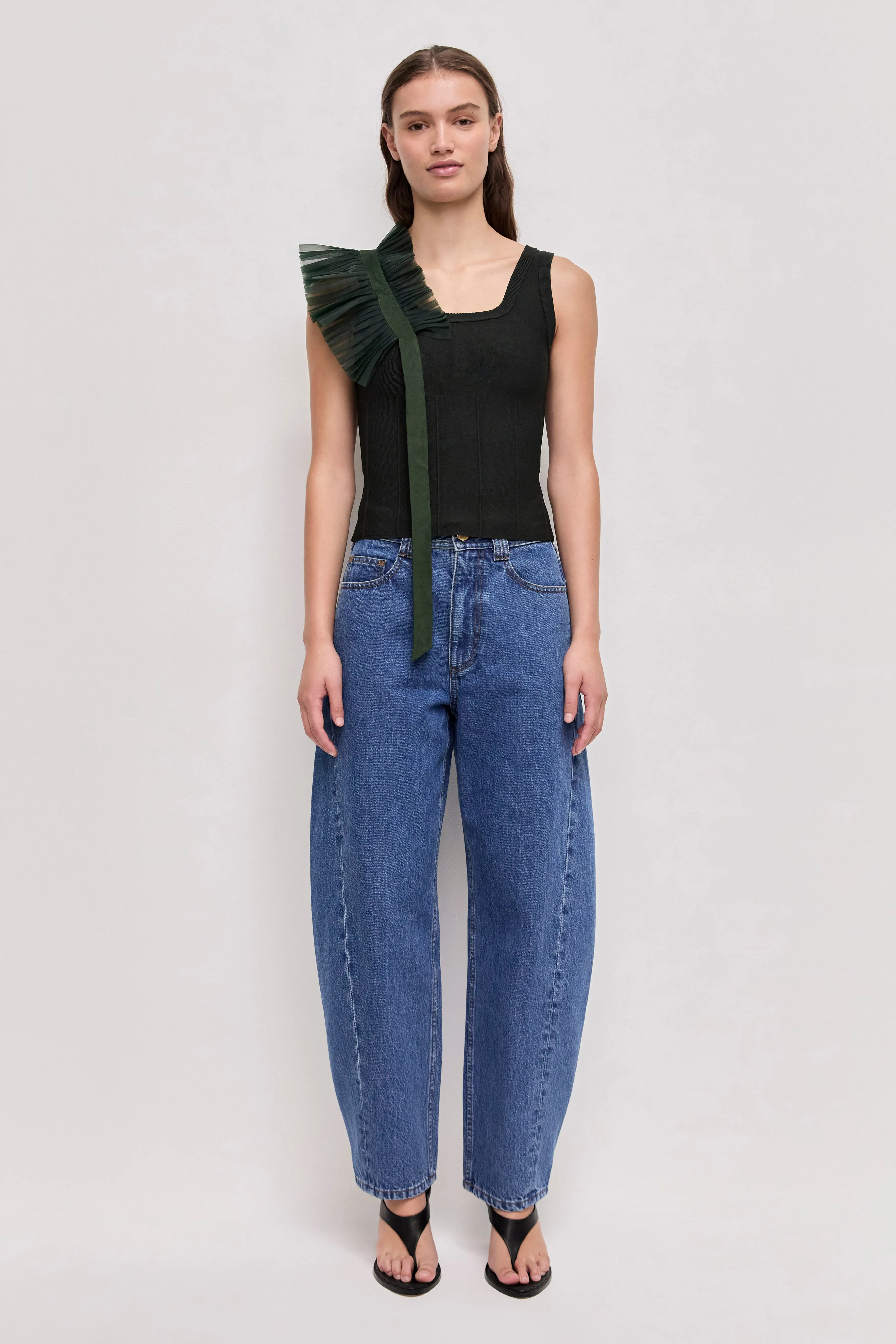 Ava Knit Tank sold by Aje