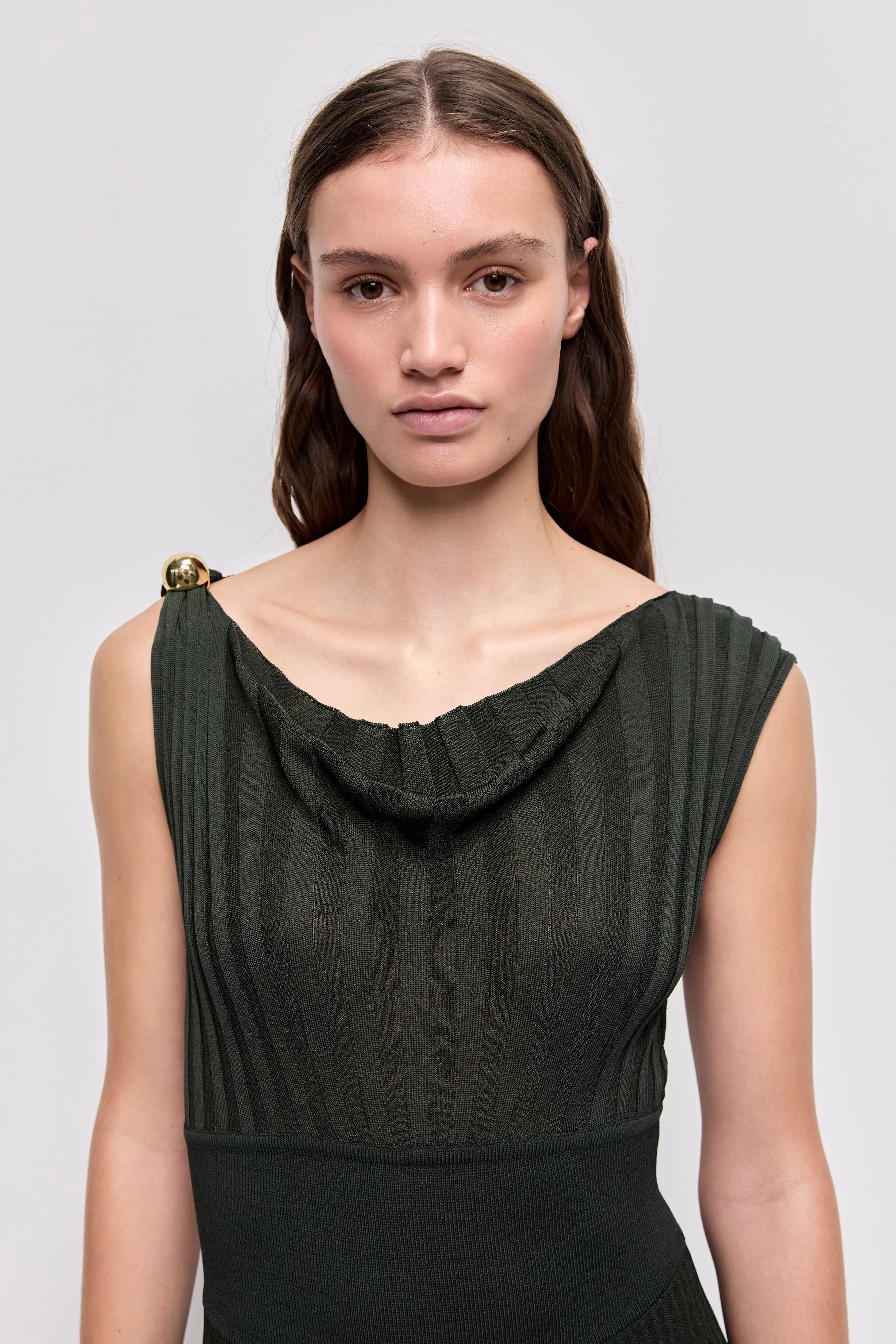 Carmine Knit Midi Dress sold by Aje product image thumbnail 4