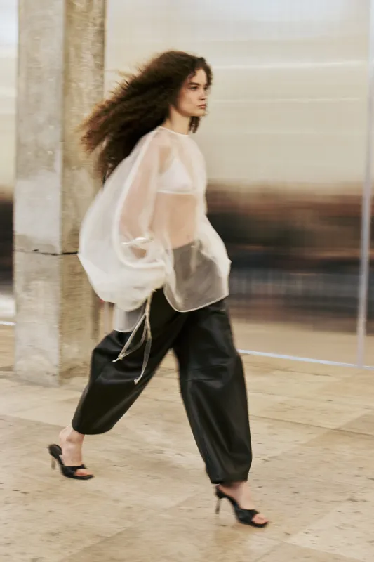 Blair Barrel Pant made by Aje