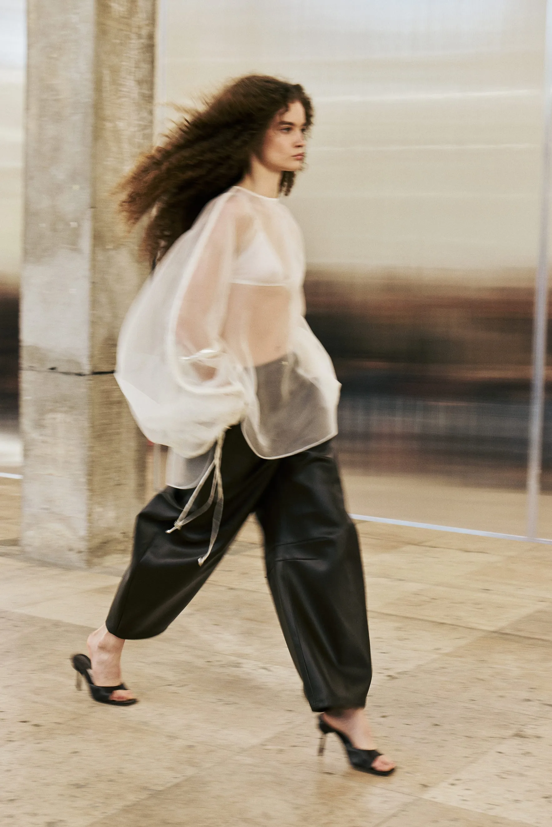 Blair Barrel Pant sold by Aje