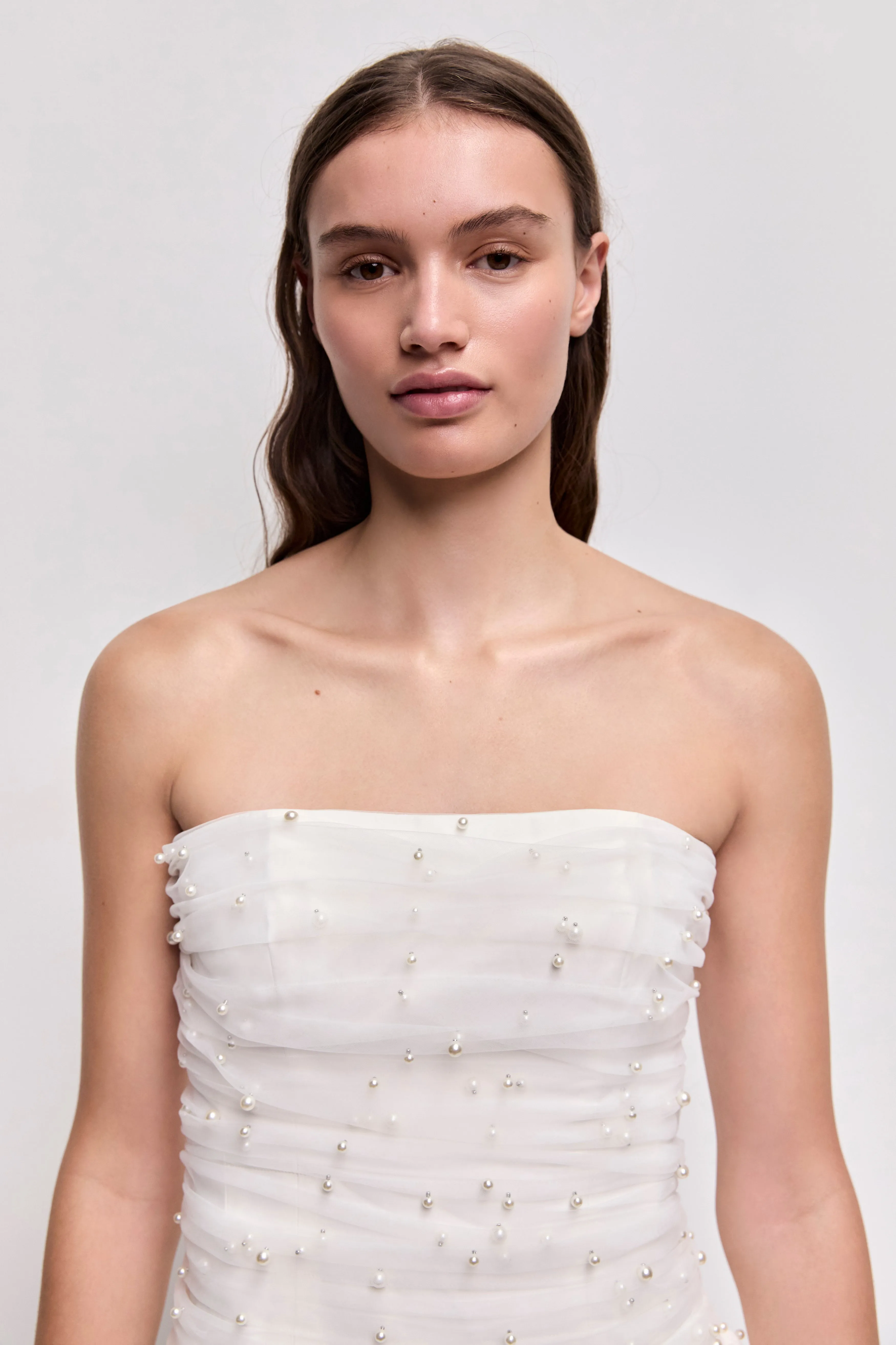 Juniper Bubble Mini Dress sold by Aje product image thumbnail 4