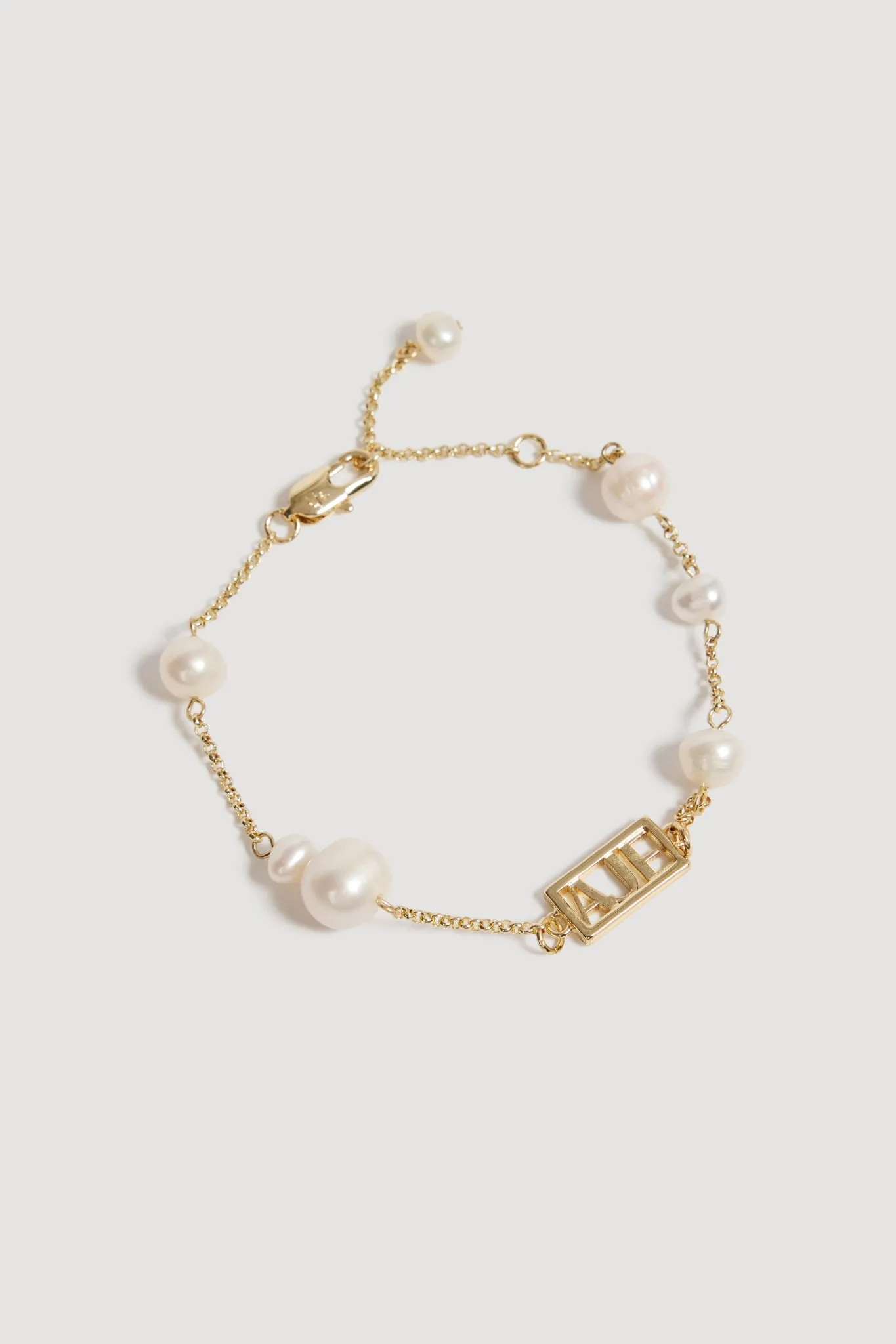 Swept Logo Pearl Bracelet sold by Aje product image thumbnail 3