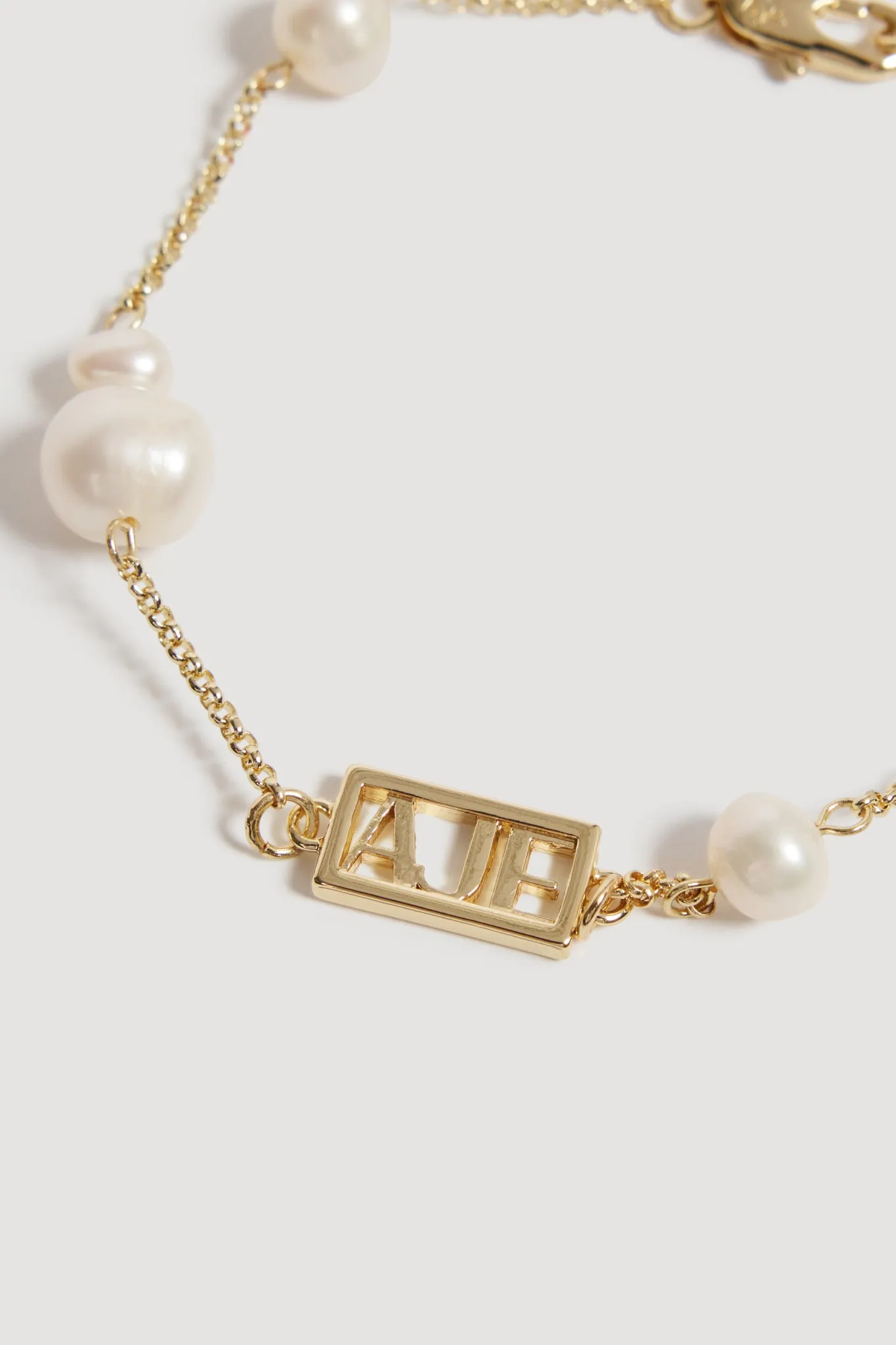Swept Logo Pearl Bracelet sold by Aje product image thumbnail 2