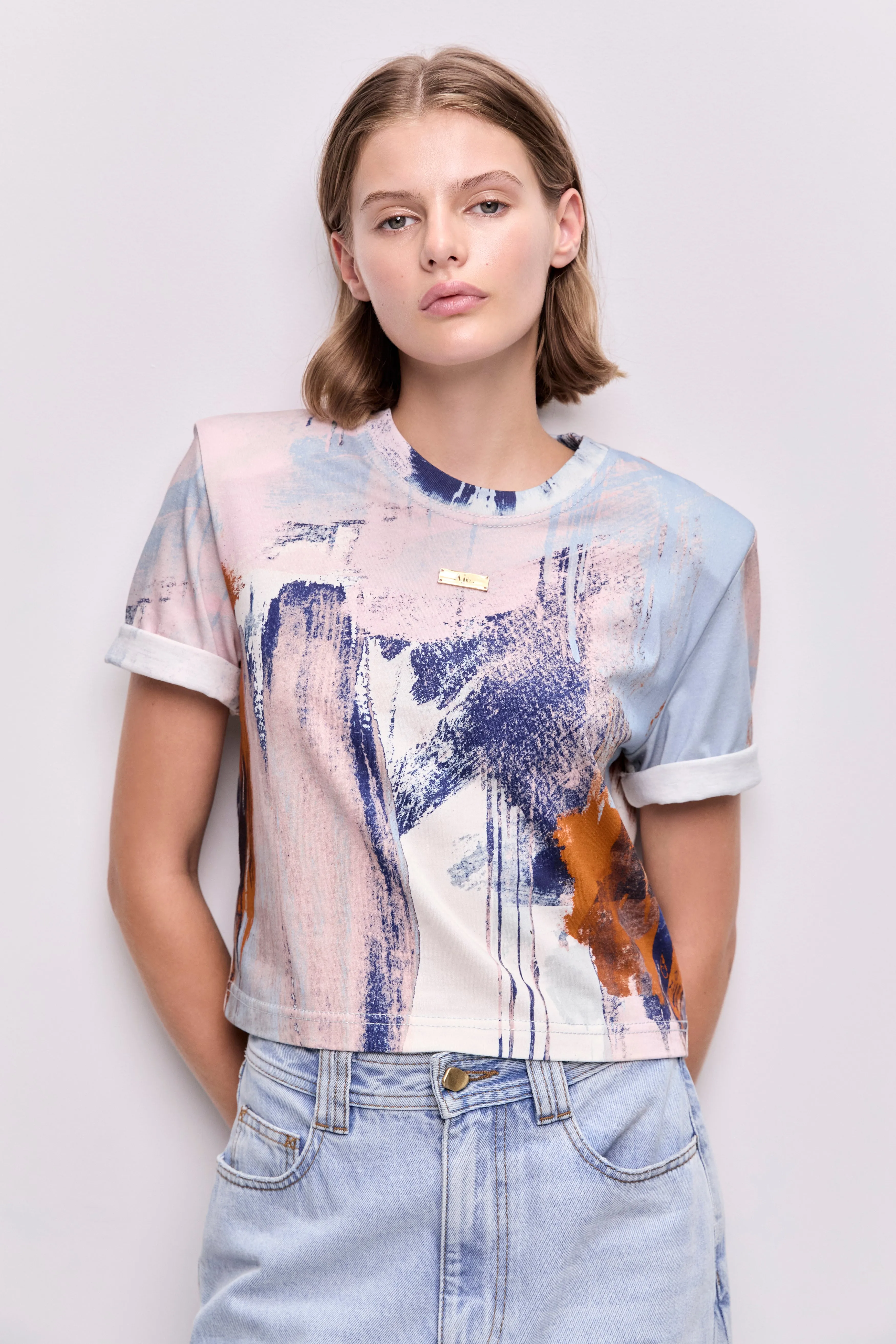 Lettera Printed Tee sold by Aje product image thumbnail 3