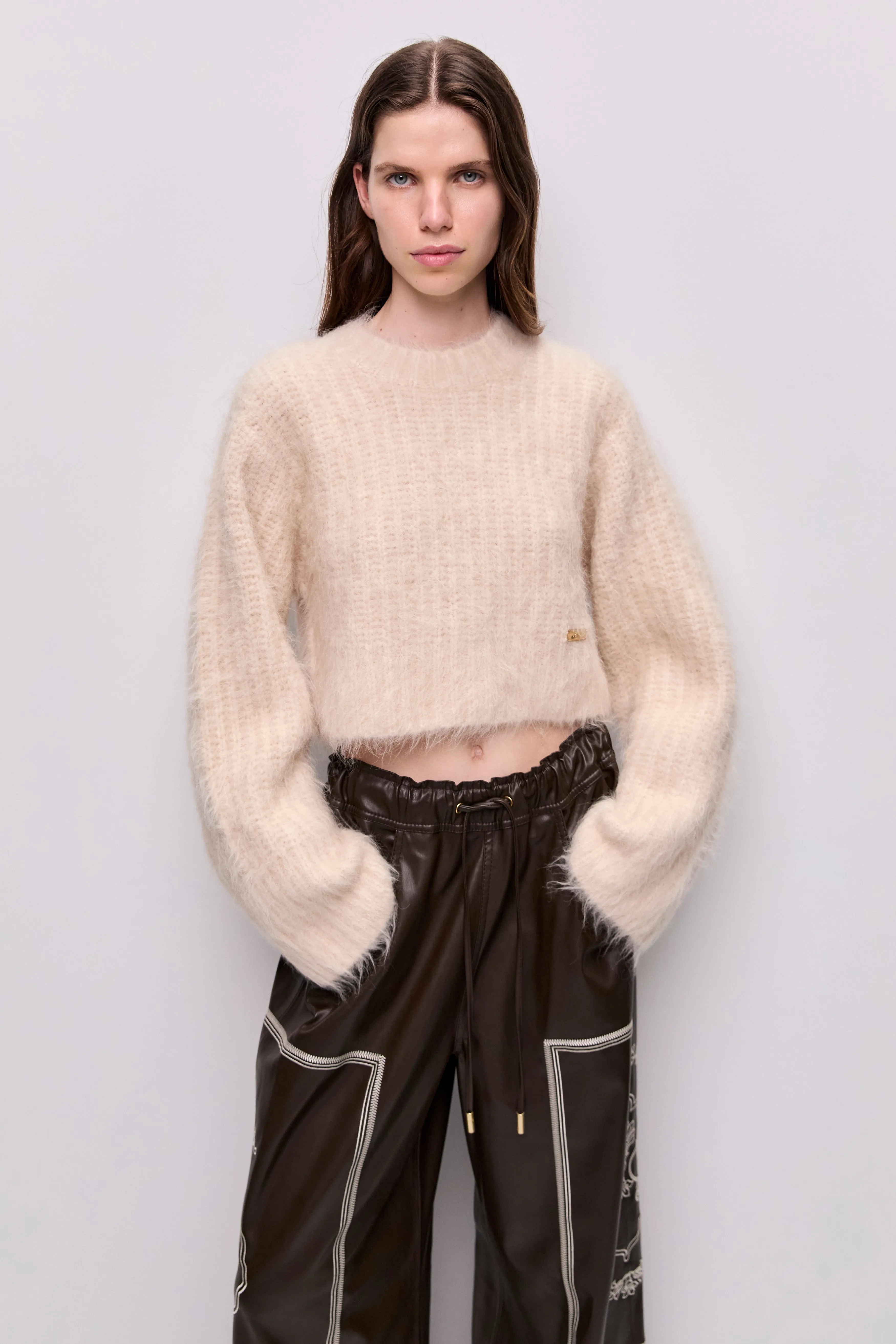 Niro Fluffy Jumper sold by Aje product image thumbnail 3