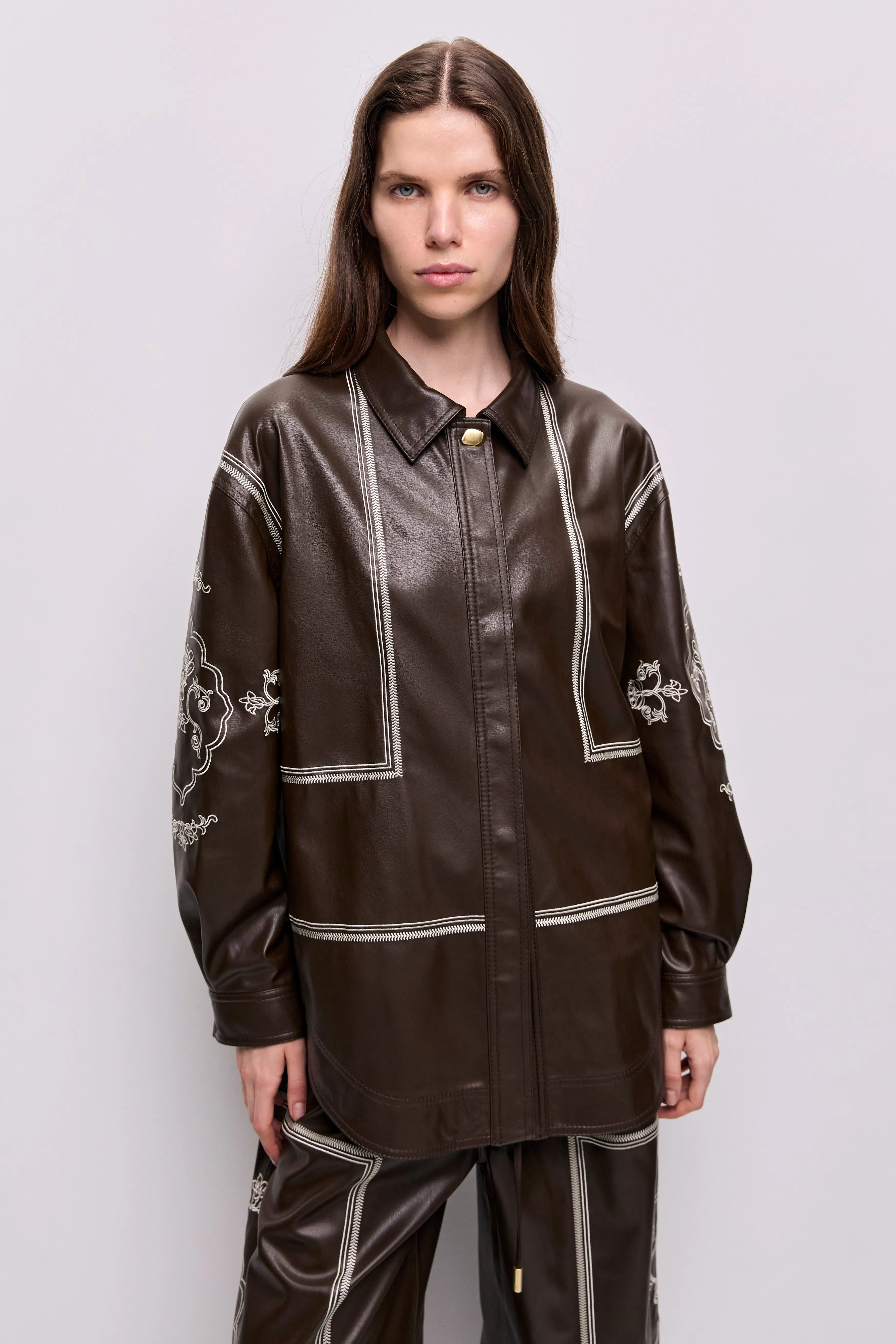 Lotus Shirt sold by Aje product image thumbnail 3