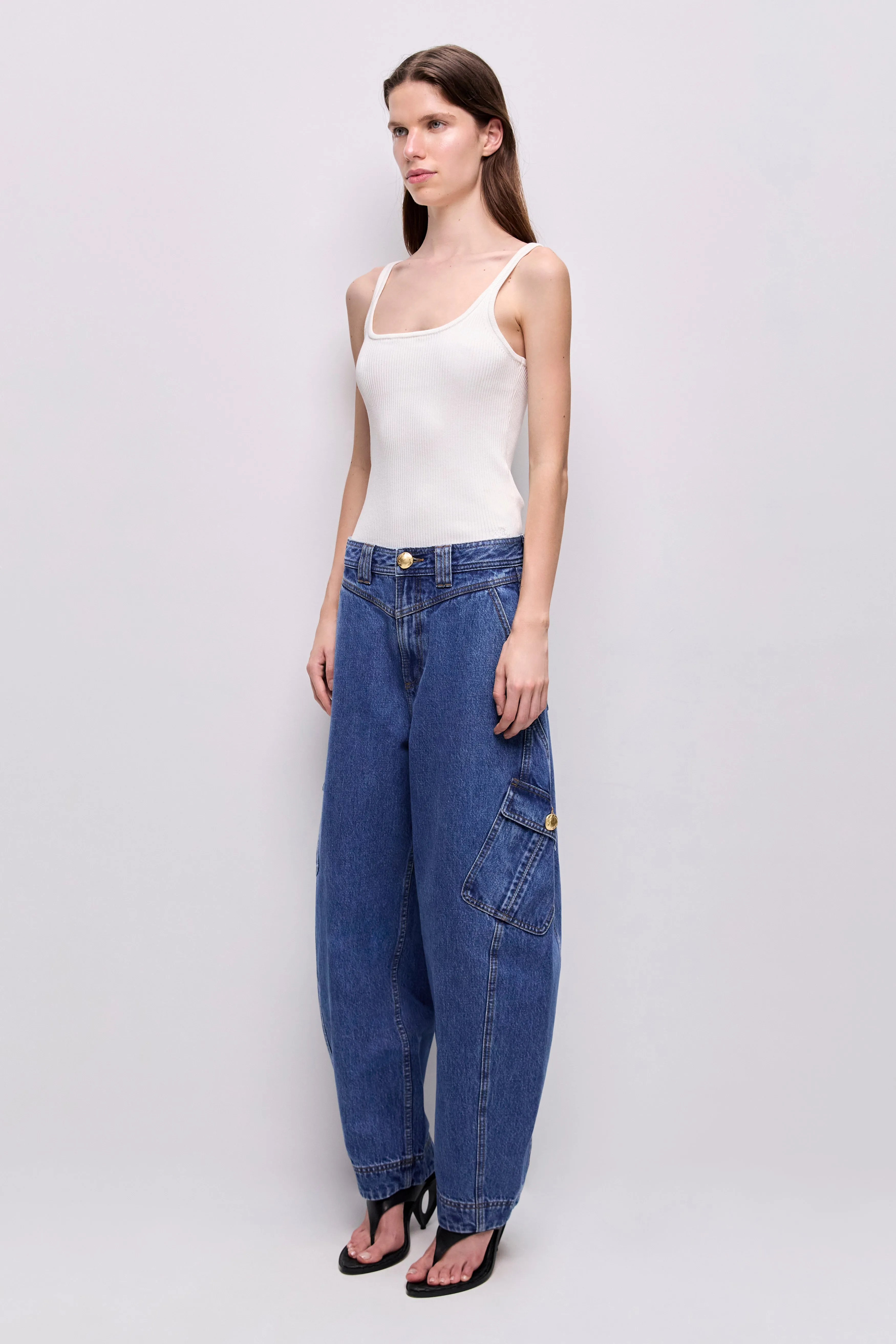 Loxley Cargo Barrel Jean sold by Aje product image thumbnail 5