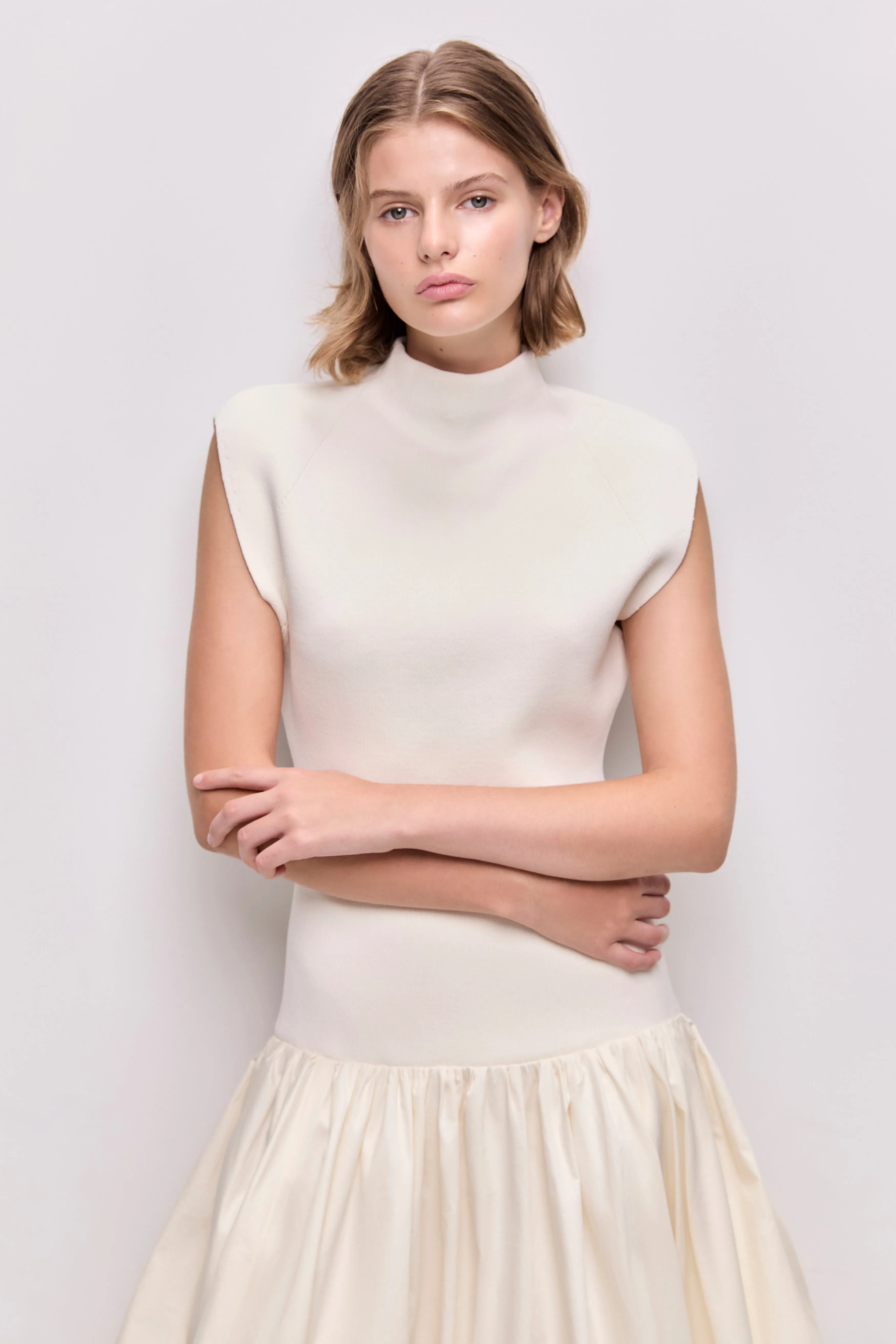 Venetia Knit Midi Dress sold by Aje product image thumbnail 4