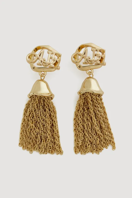 Selby Logo Tassle Earring made by Aje