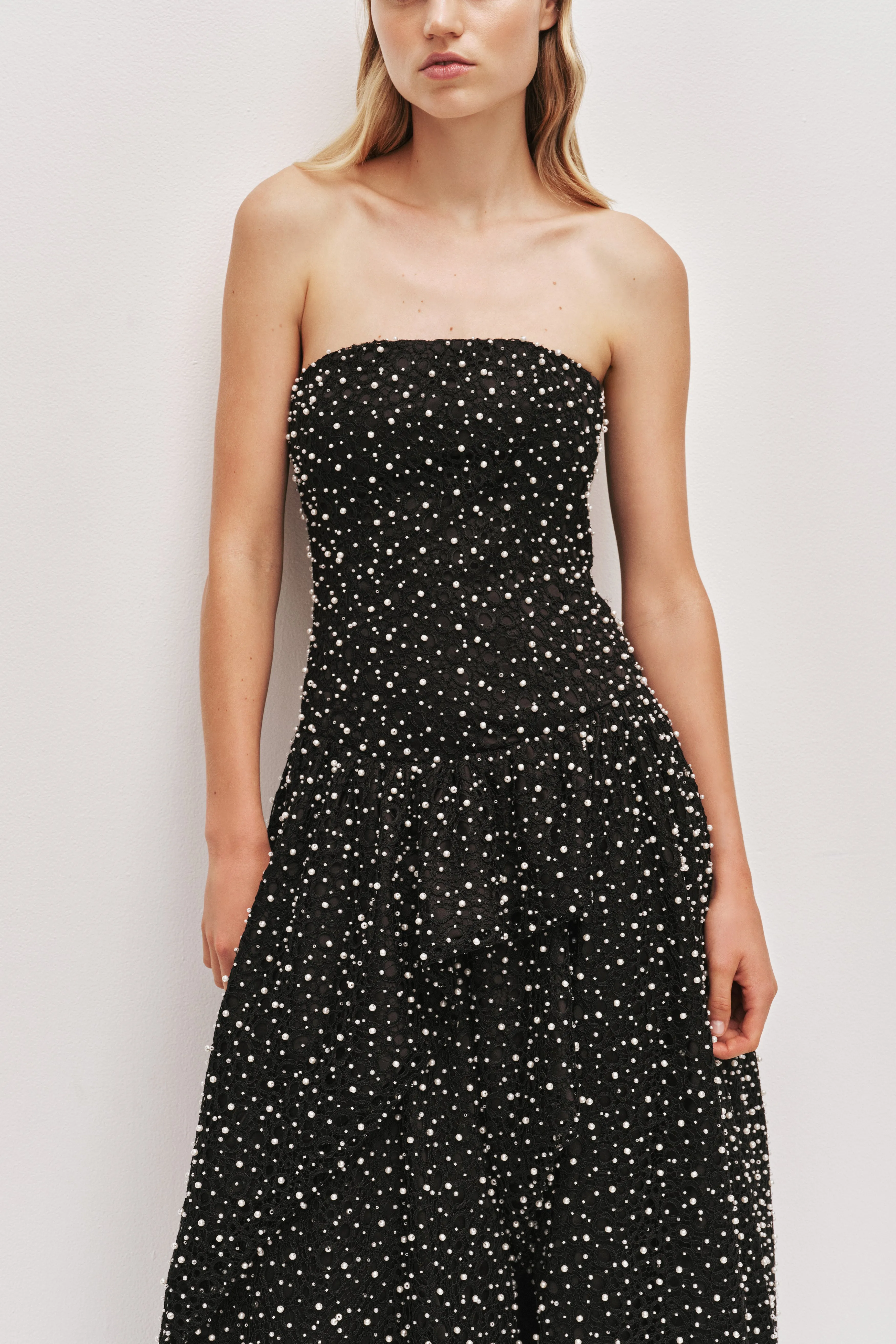 Regina Pearl Gown sold by Aje product image thumbnail 3