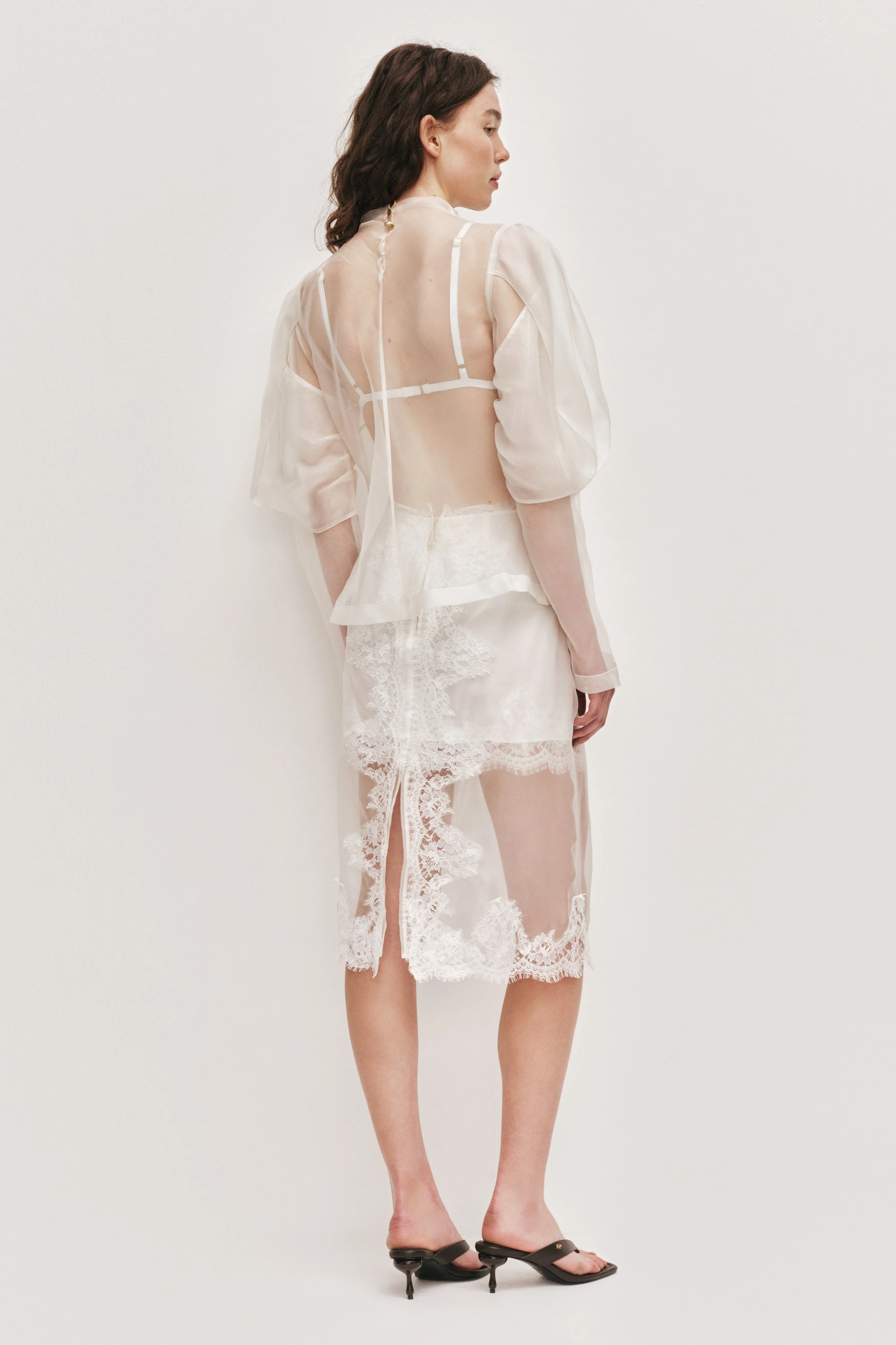 Ophelia Lace Skirt sold by Aje product image thumbnail 5