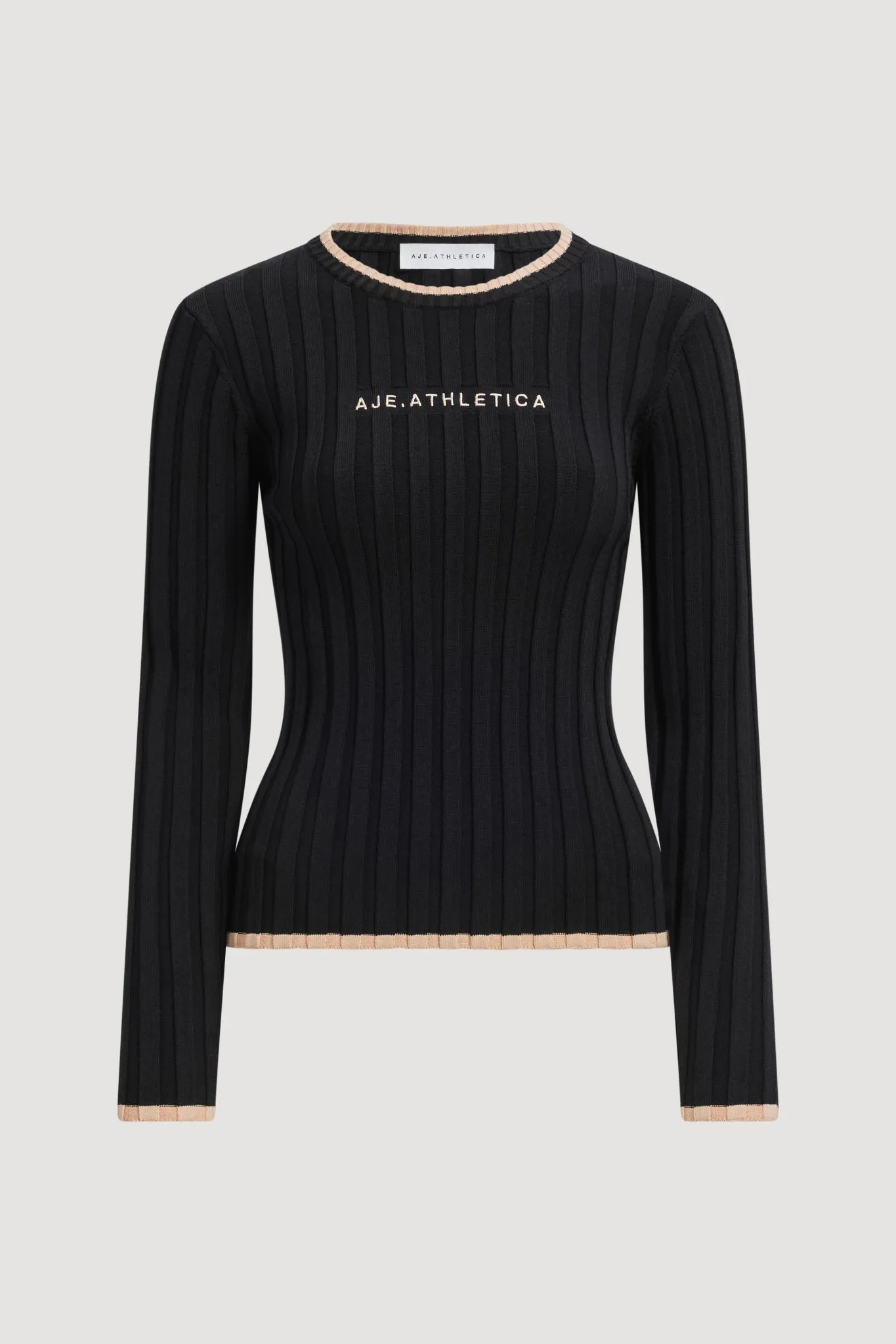 Long Sleeve Rib Knit Top 438 sold by Aje product image thumbnail 2