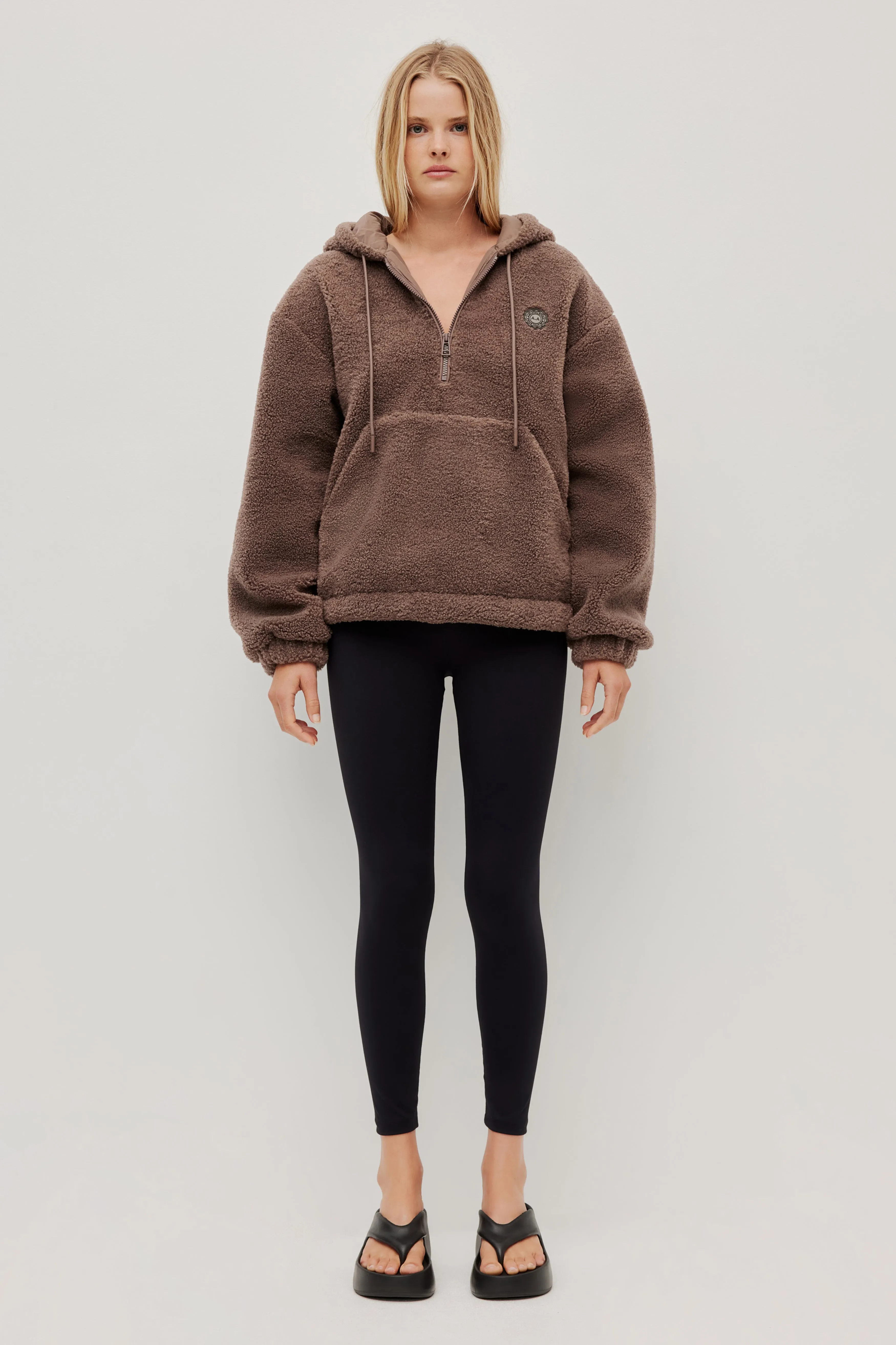 Sherpa 1/4 Zip Jumper sold by Aje