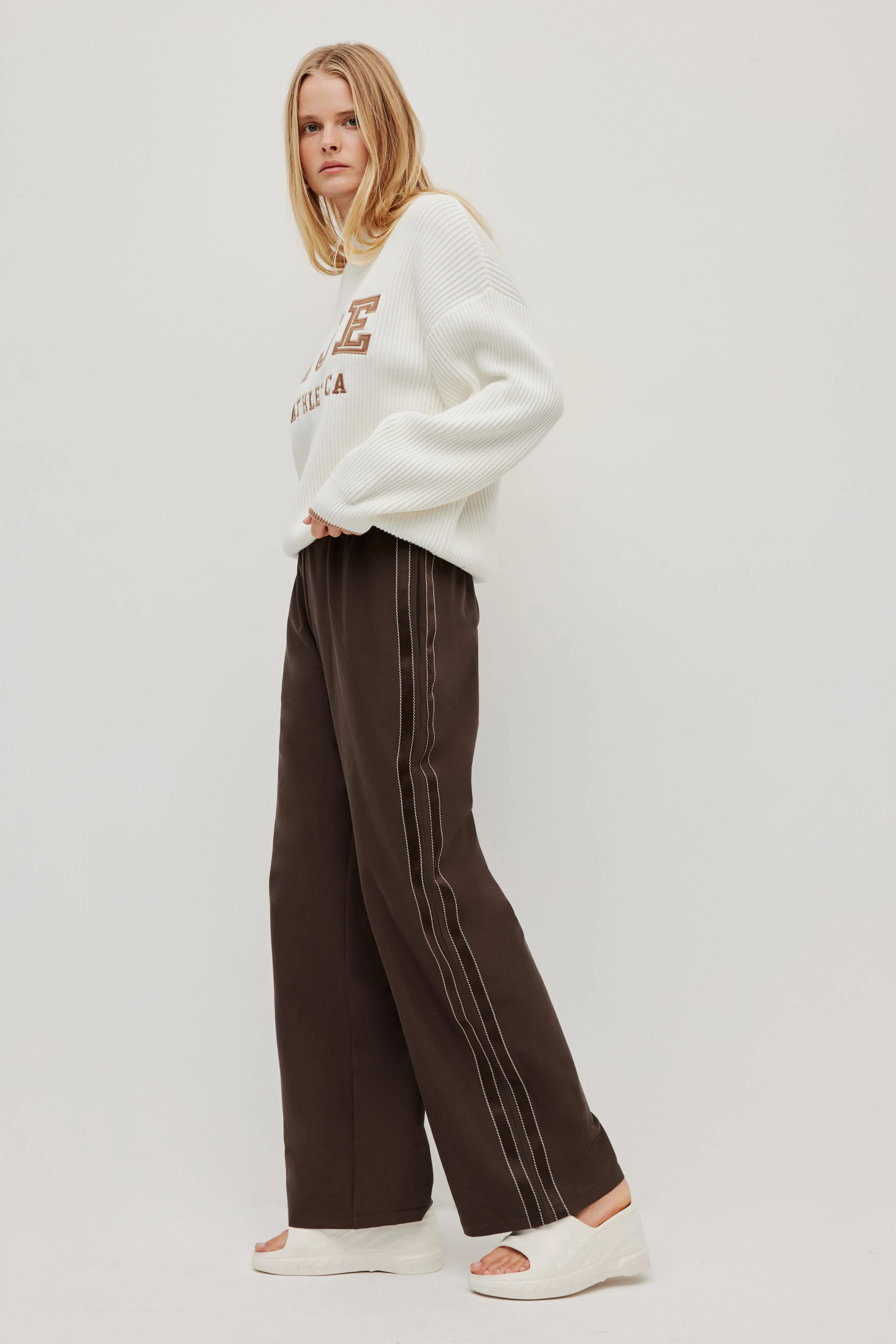 Varsity Logo Rib Jumper sold by Aje product image thumbnail 3