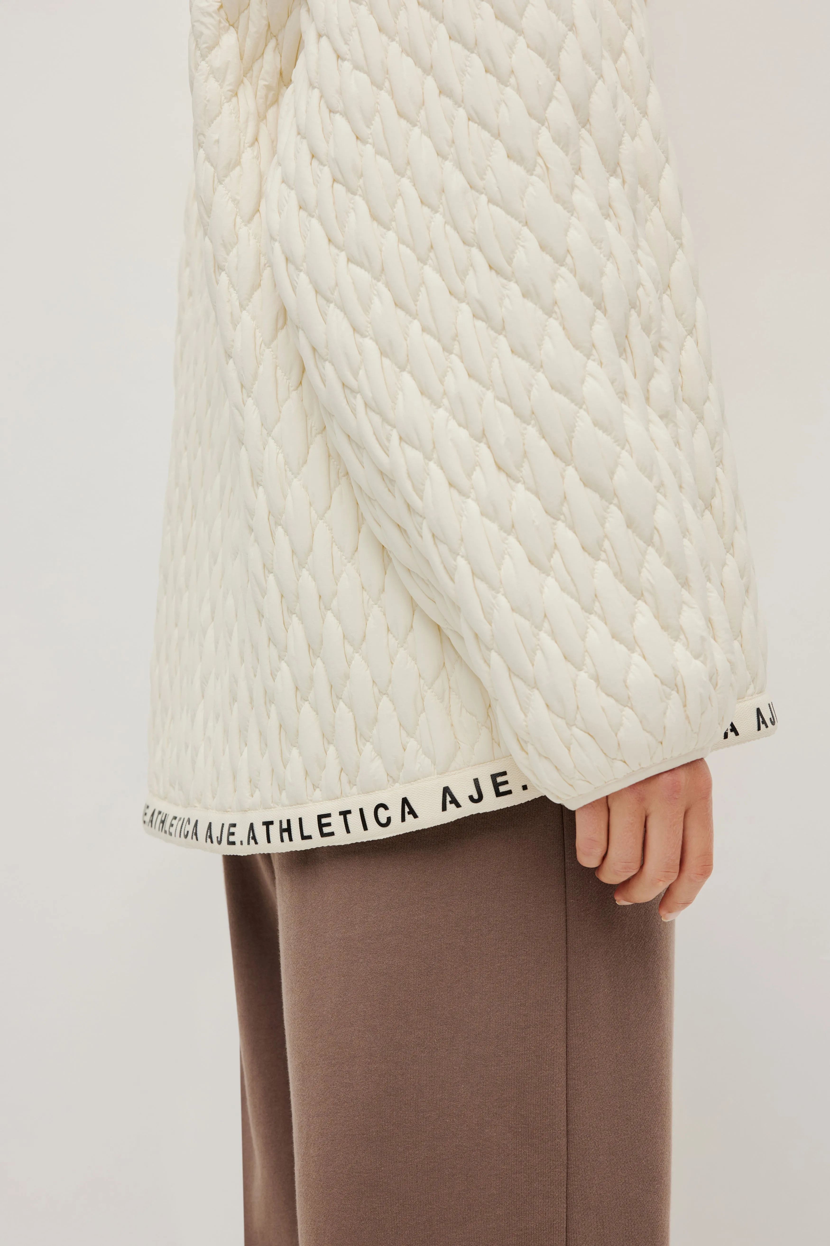 Quilted Logotape Shirt 408 sold by Aje product image thumbnail 5