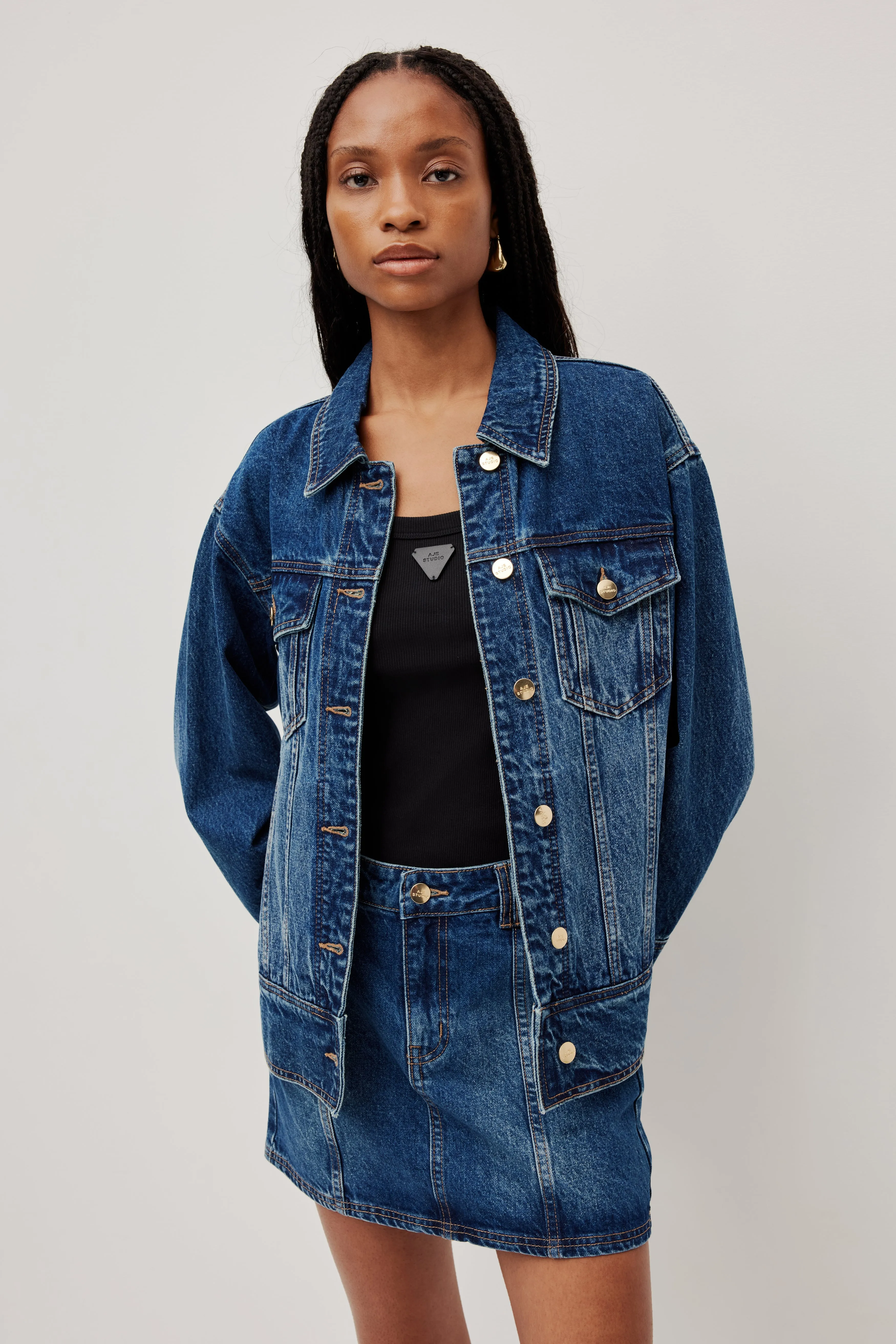 Myles Denim Jacket sold by Aje product image thumbnail 2