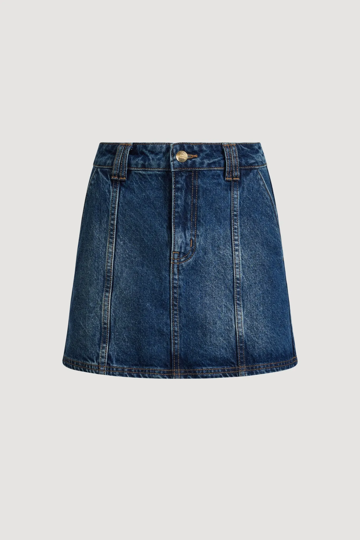 Myles Denim Mini Skirt sold by Aje product image thumbnail 2