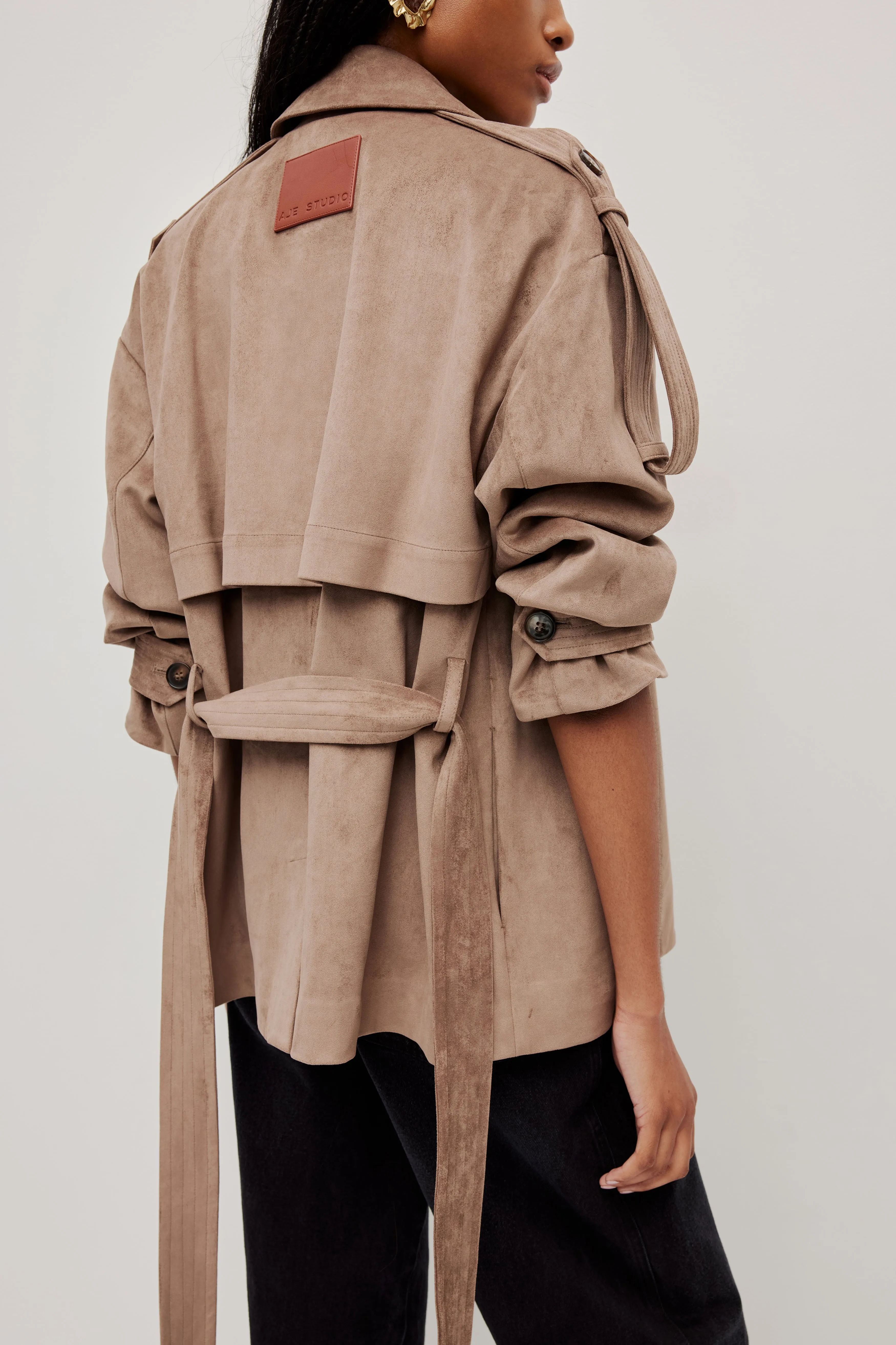 Noa Trench Jacket sold by Aje product image thumbnail 4