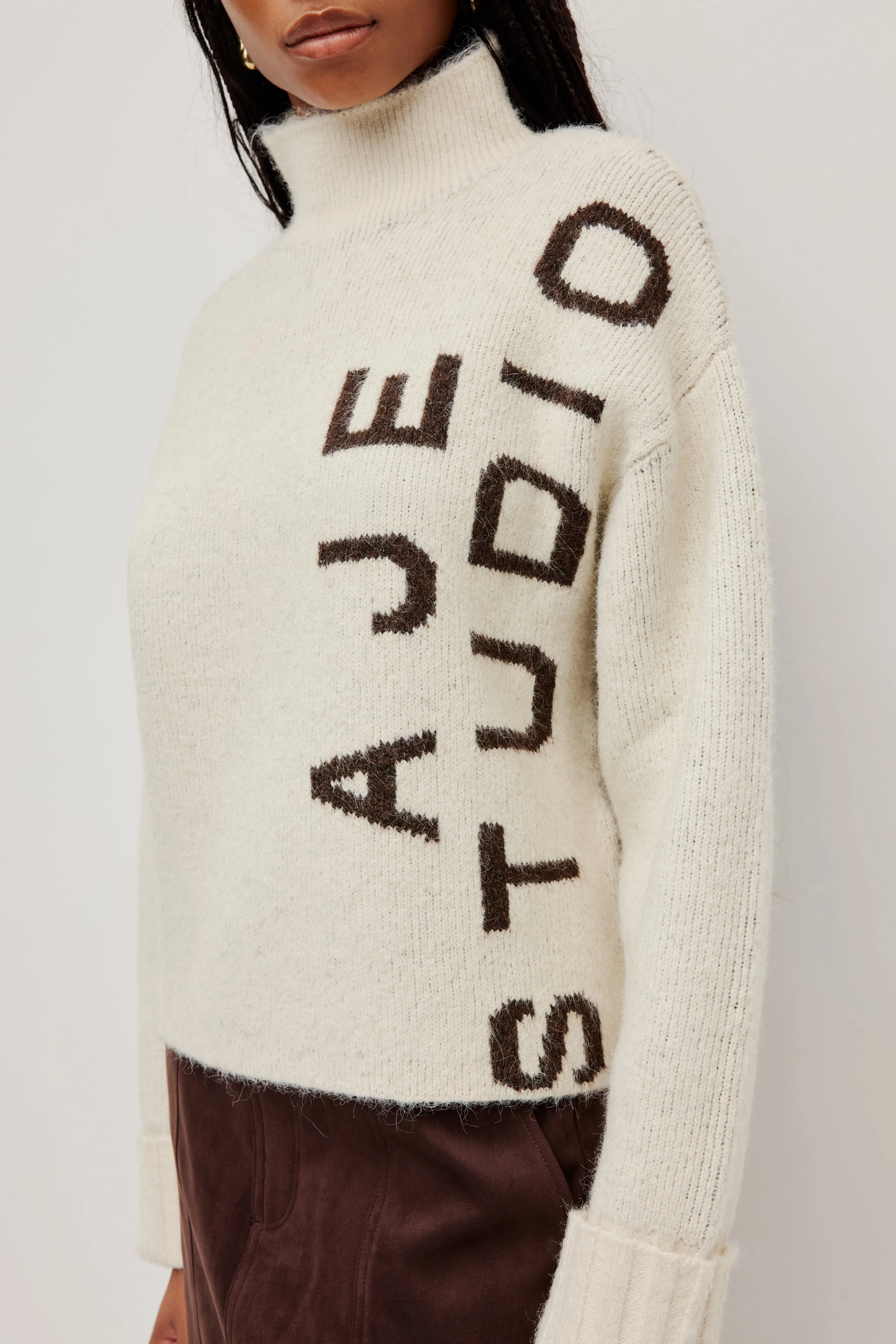 Santiago Logo Knit Jumper sold by Aje product image thumbnail 3