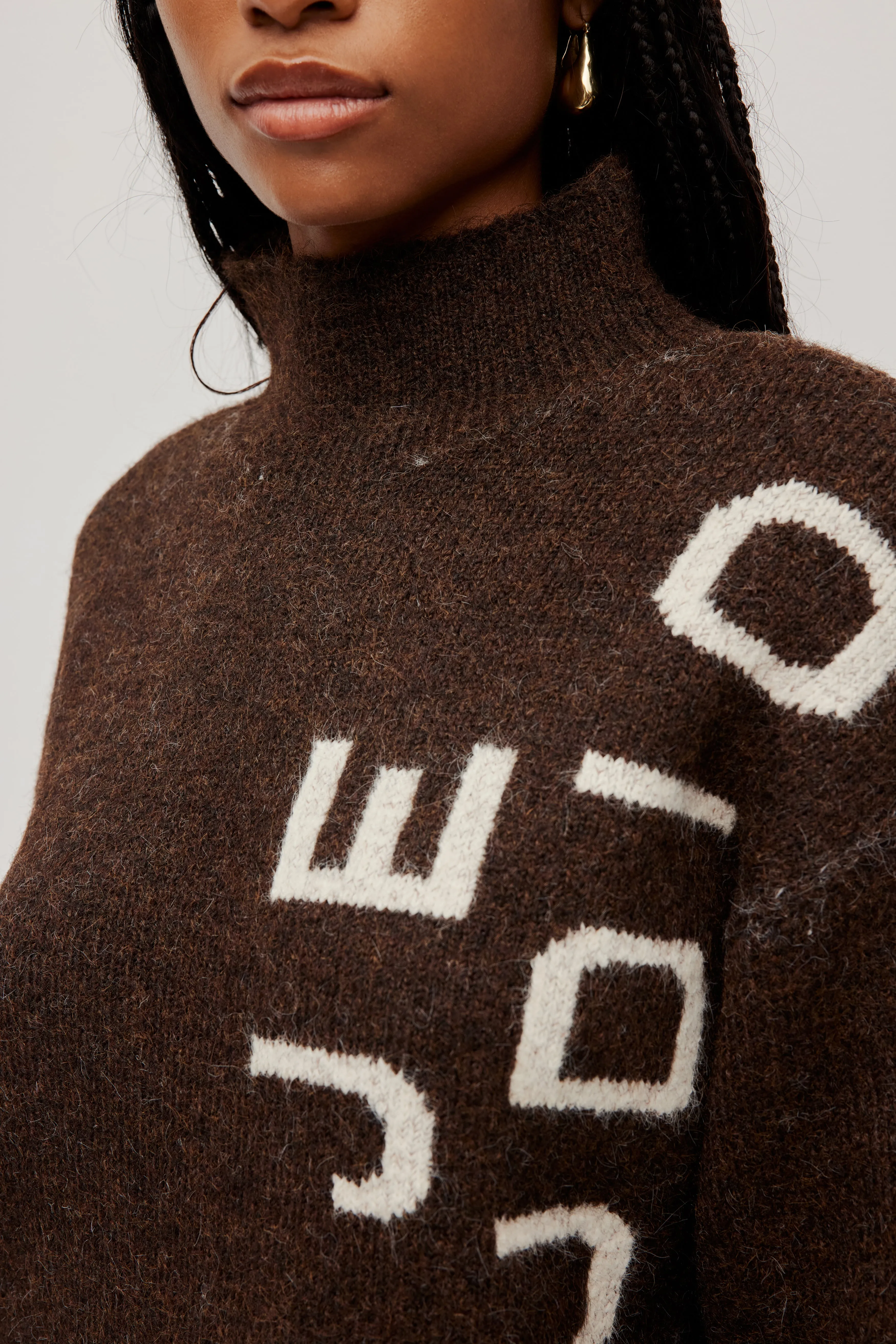 Santiago Logo Knit Jumper sold by Aje product image thumbnail 4