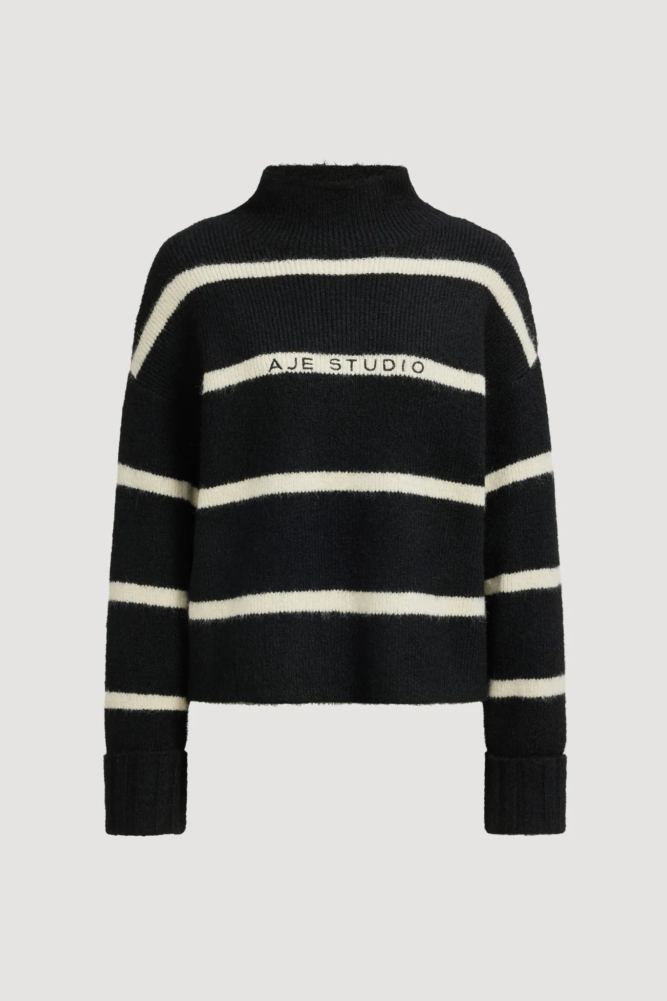 Violet Stripe Jumper sold by Aje product image thumbnail 2