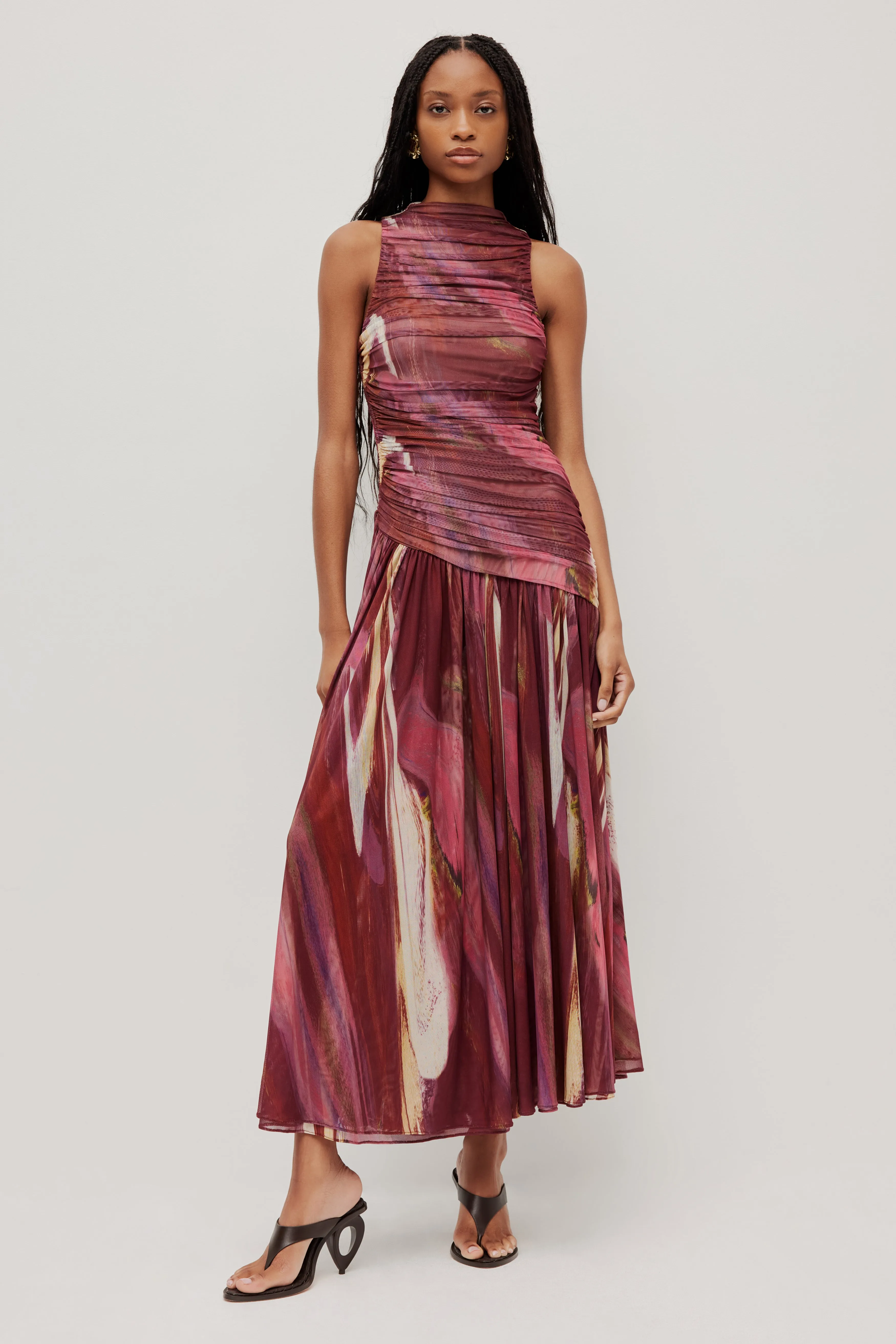 Ines Mesh Maxi Dress sold by Aje