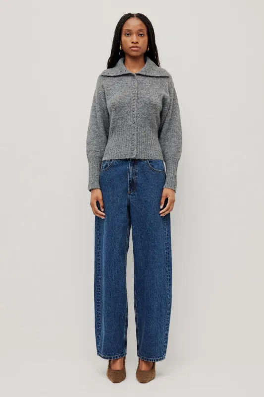 Leni Collared Cardigan made by Aje