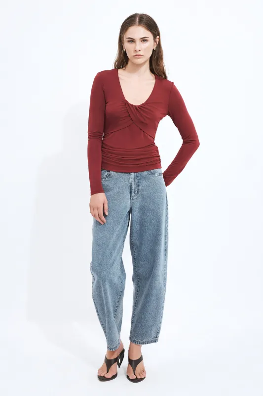 Ember Long Sleeve Top made by Aje