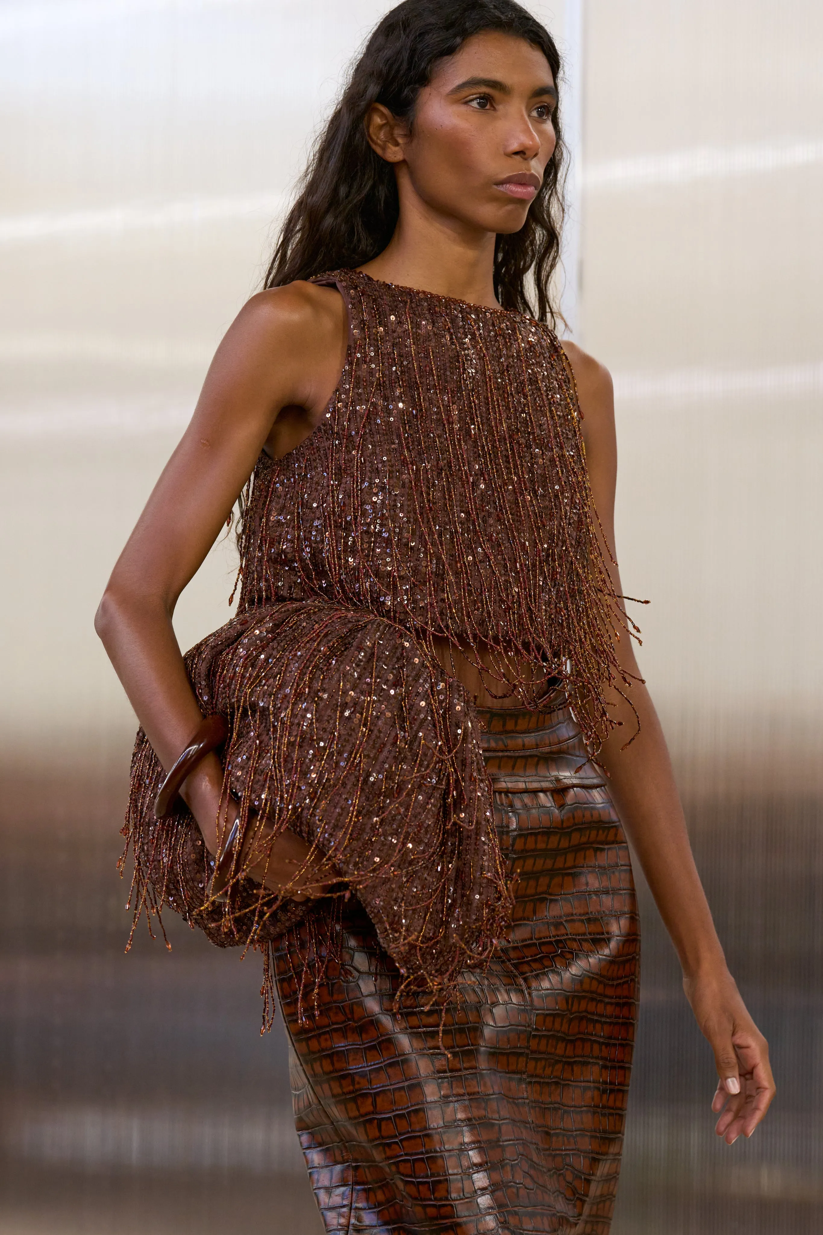Aire Sequin Top sold by Aje product image thumbnail 3