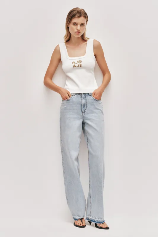 Aeron Knit Tank made by Aje