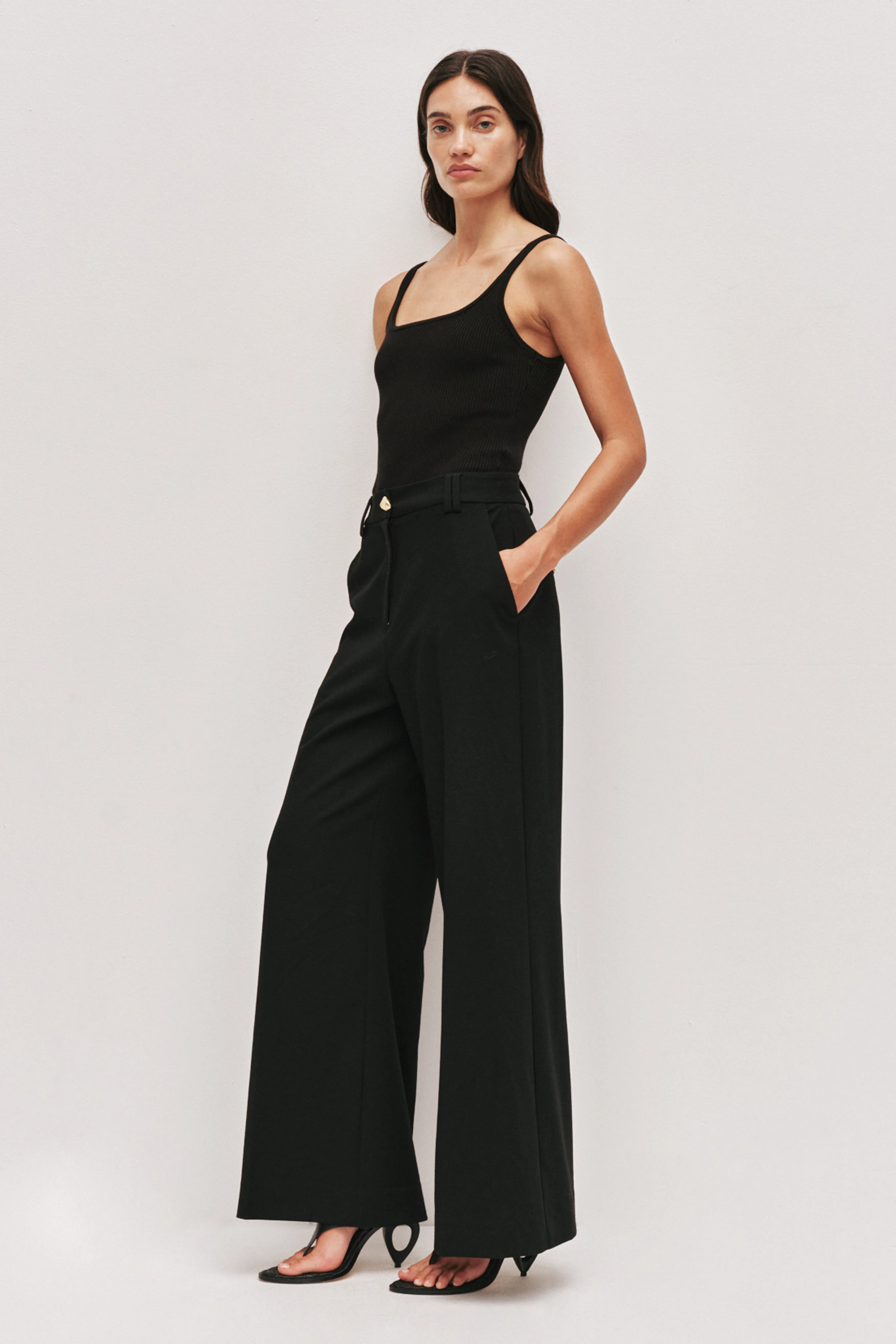 Simone Straight Leg Pant sold by Aje