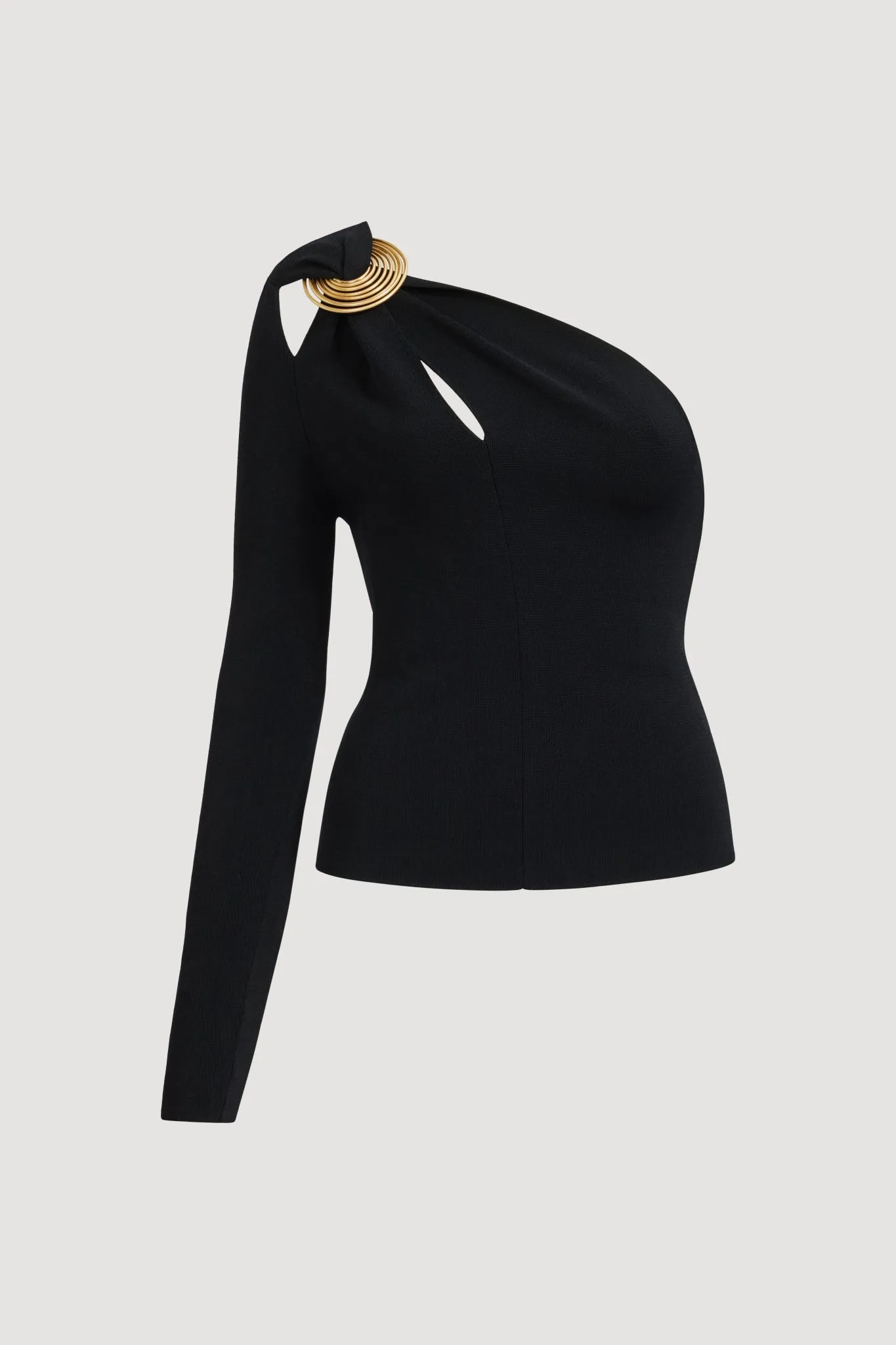 Rosabel Asymmetric Knit Top sold by Aje product image thumbnail 2