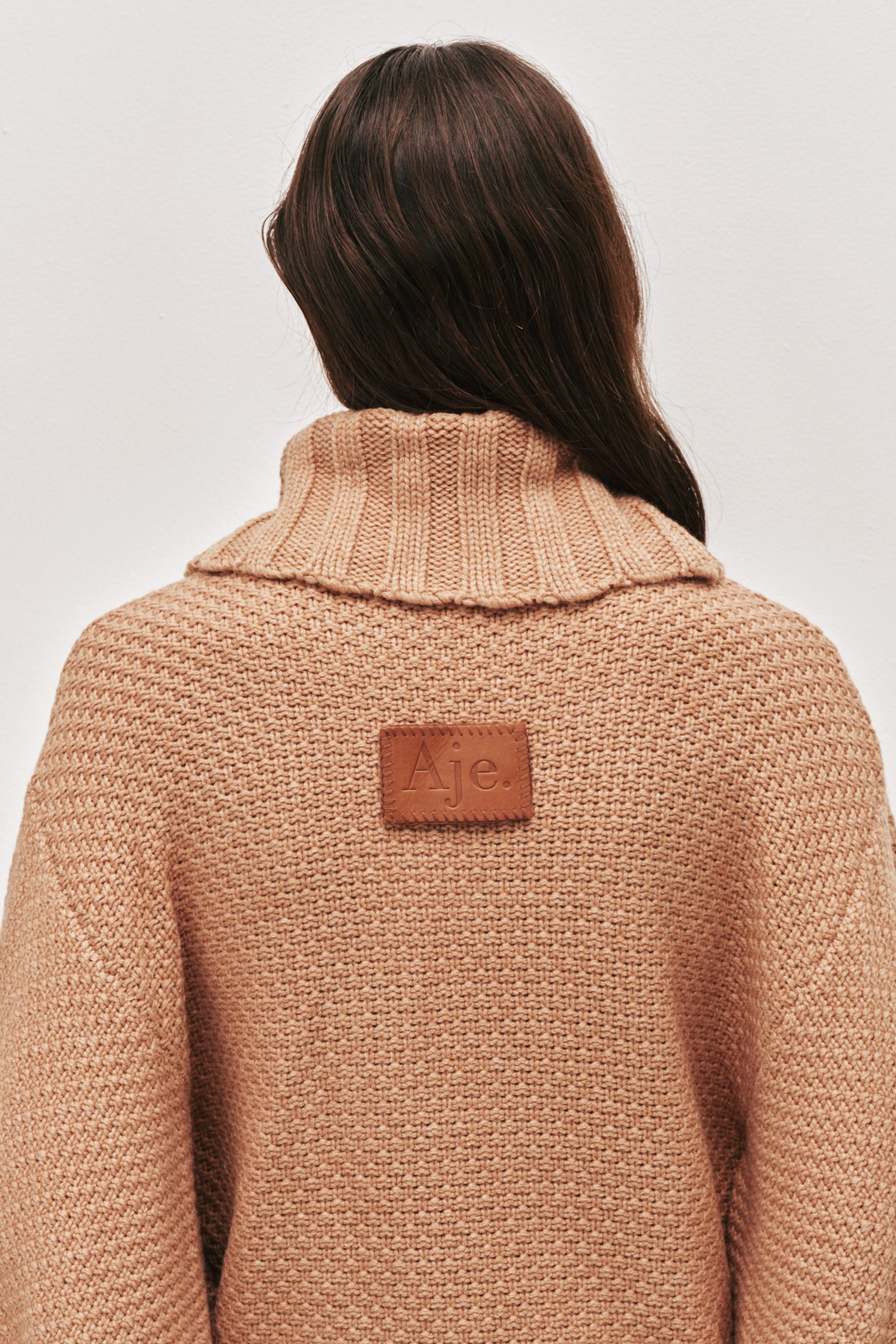 Mirila Cape Knit Top sold by Aje product image thumbnail 5