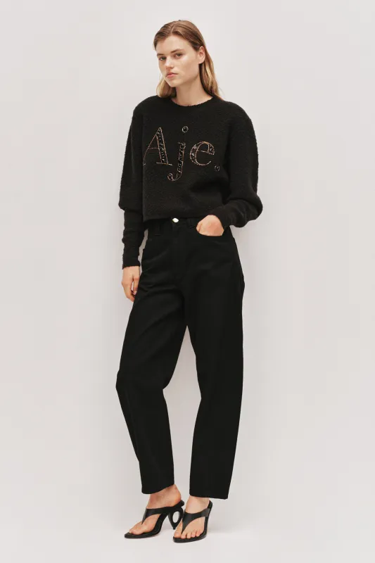 Margan Cropped Jumper made by Aje