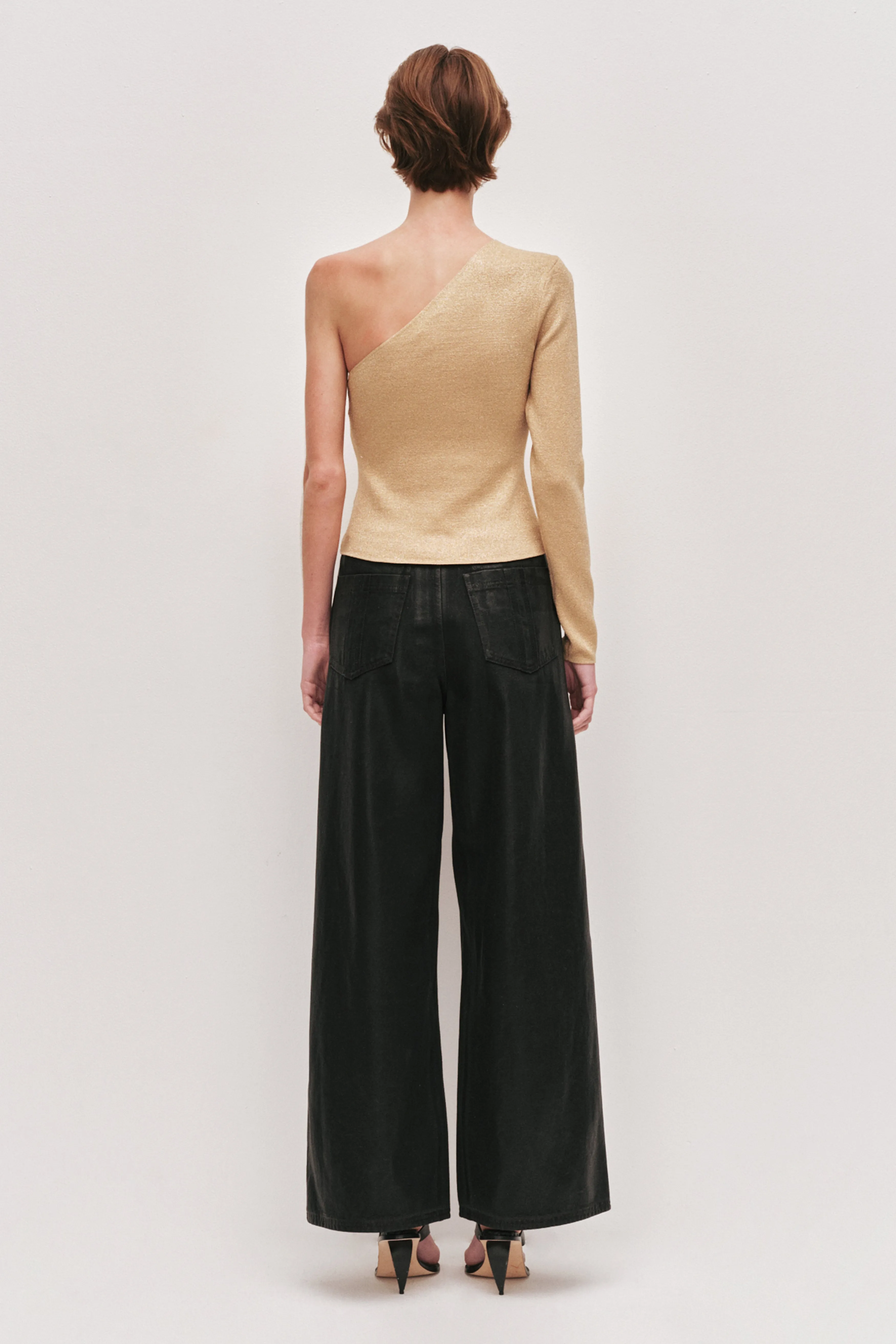 Rosabel Asymmetric Knit Top sold by Aje product image thumbnail 5