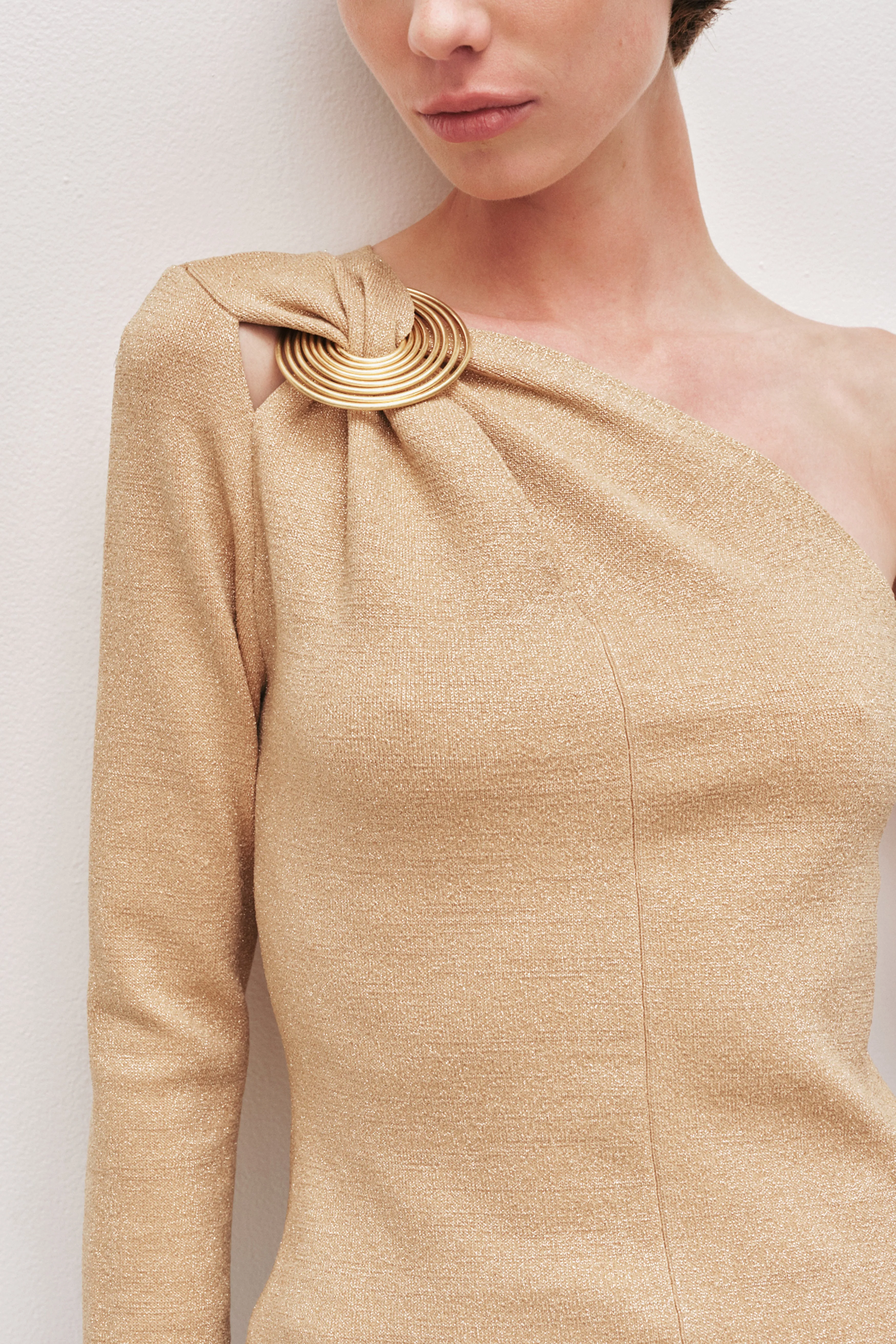 Rosabel Asymmetric Knit Top sold by Aje product image thumbnail 4