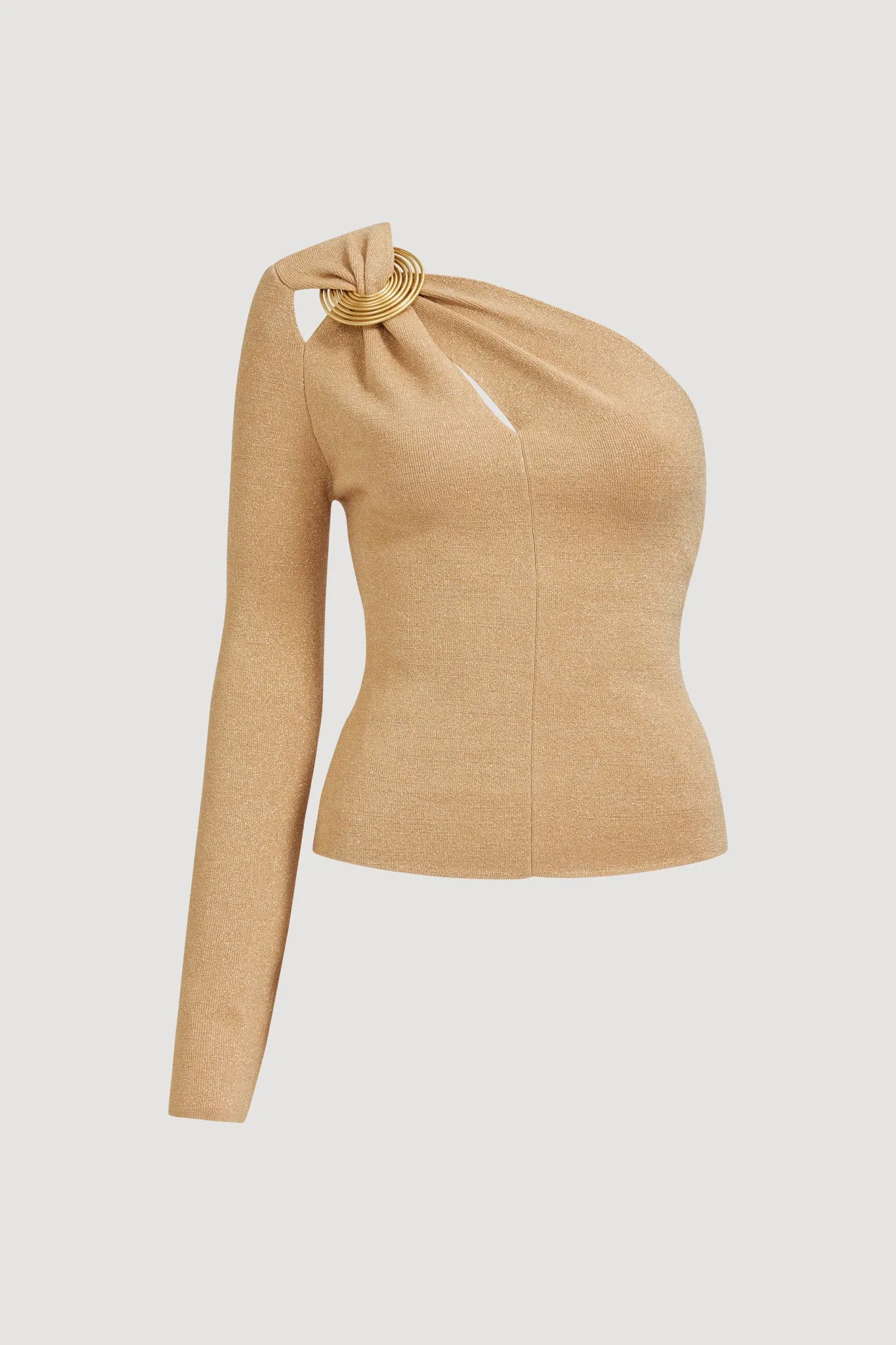 Rosabel Asymmetric Knit Top sold by Aje product image thumbnail 2