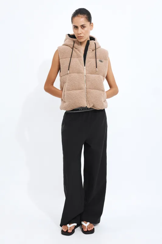 Sherpa Sleeveless Vest made by Aje