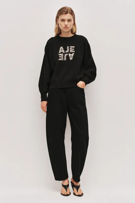 Andie Pearl Logo Jumper made by Aje