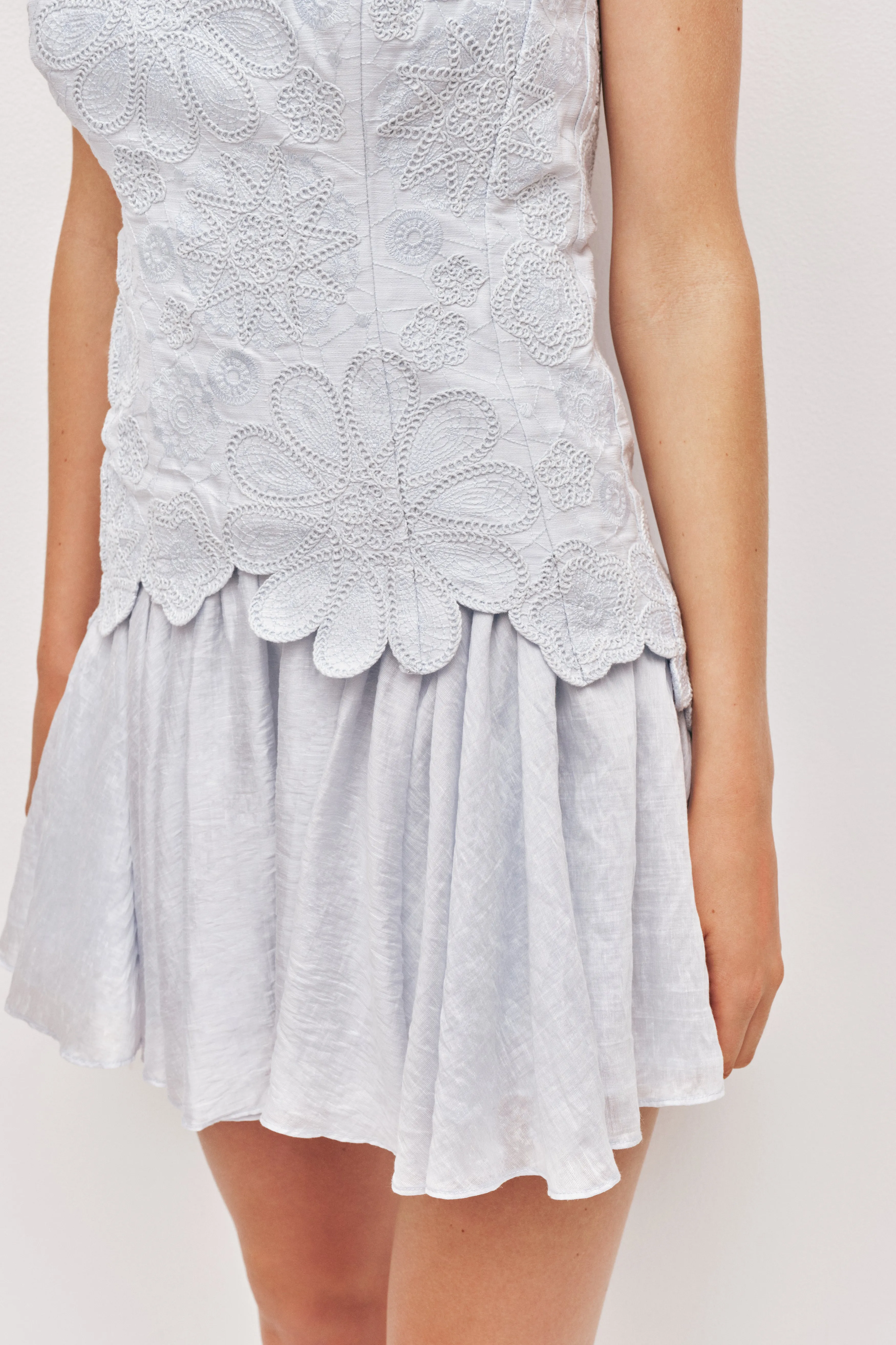 Gia Embroidered Mini Dress sold by Aje product image thumbnail 4