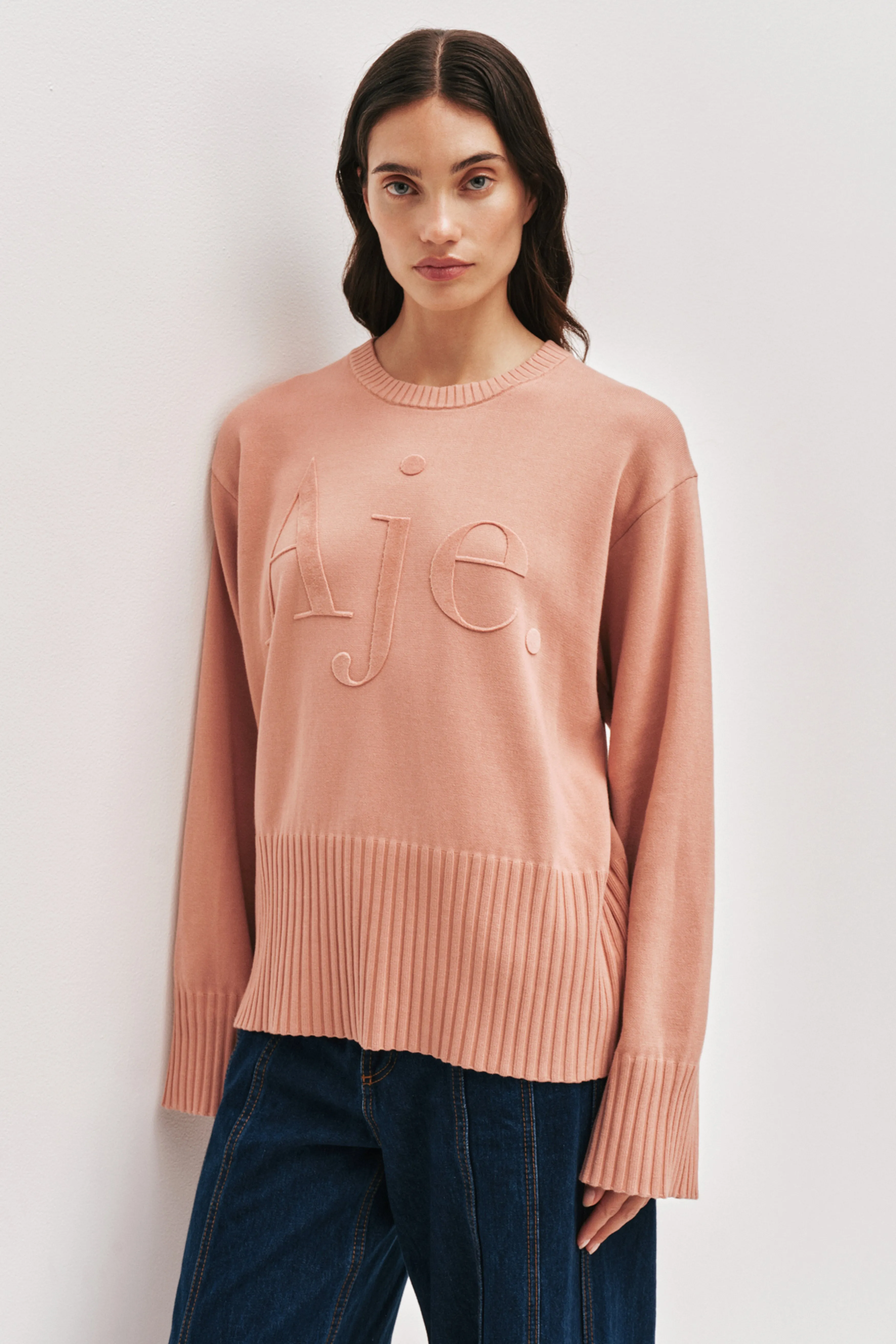 Tylor Logo Jumper sold by Aje product image thumbnail 3