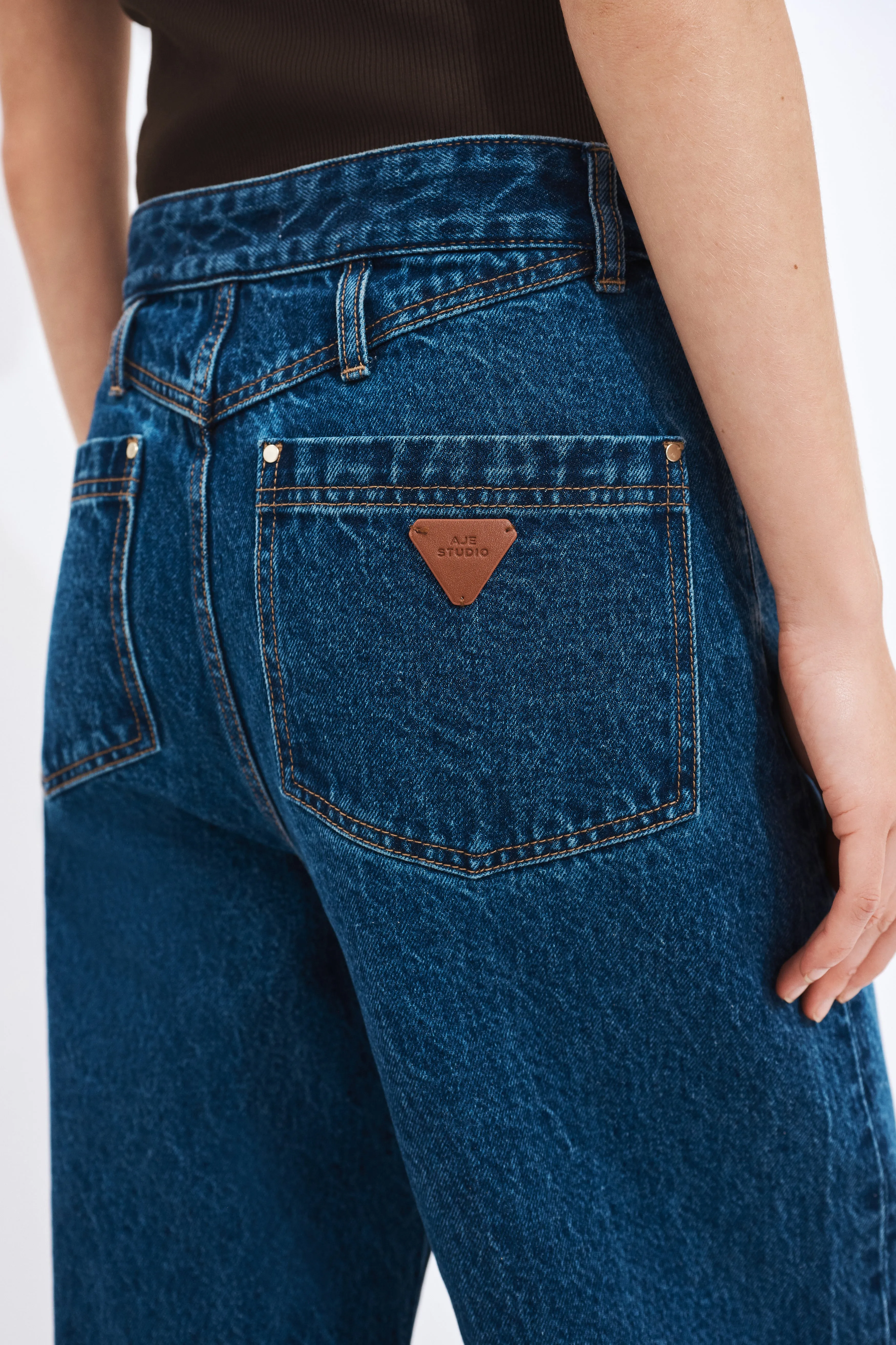 Myles Soft Barrel Leg Jeans sold by Aje product image thumbnail 4