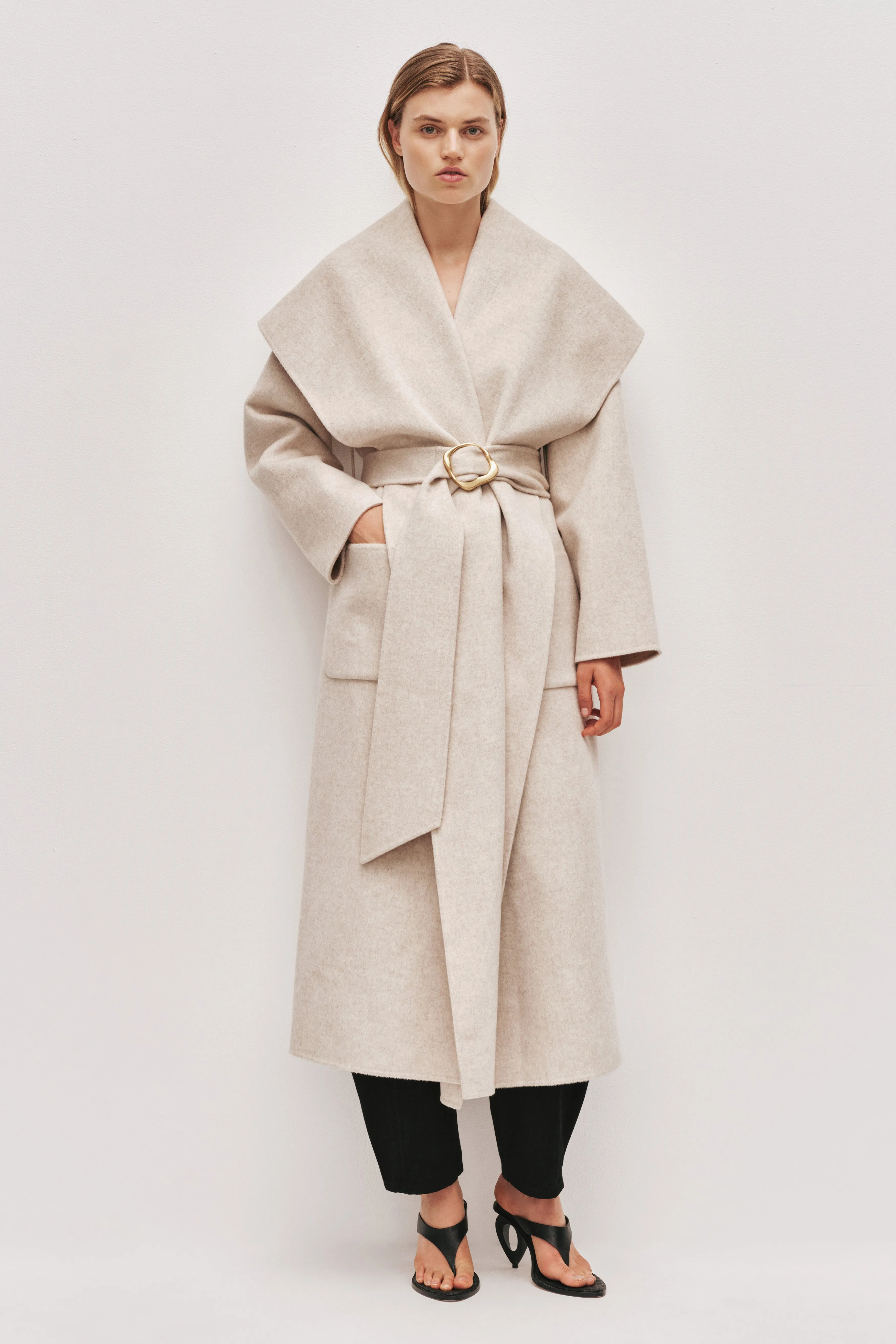 Eclipse Wool Coat sold by Aje