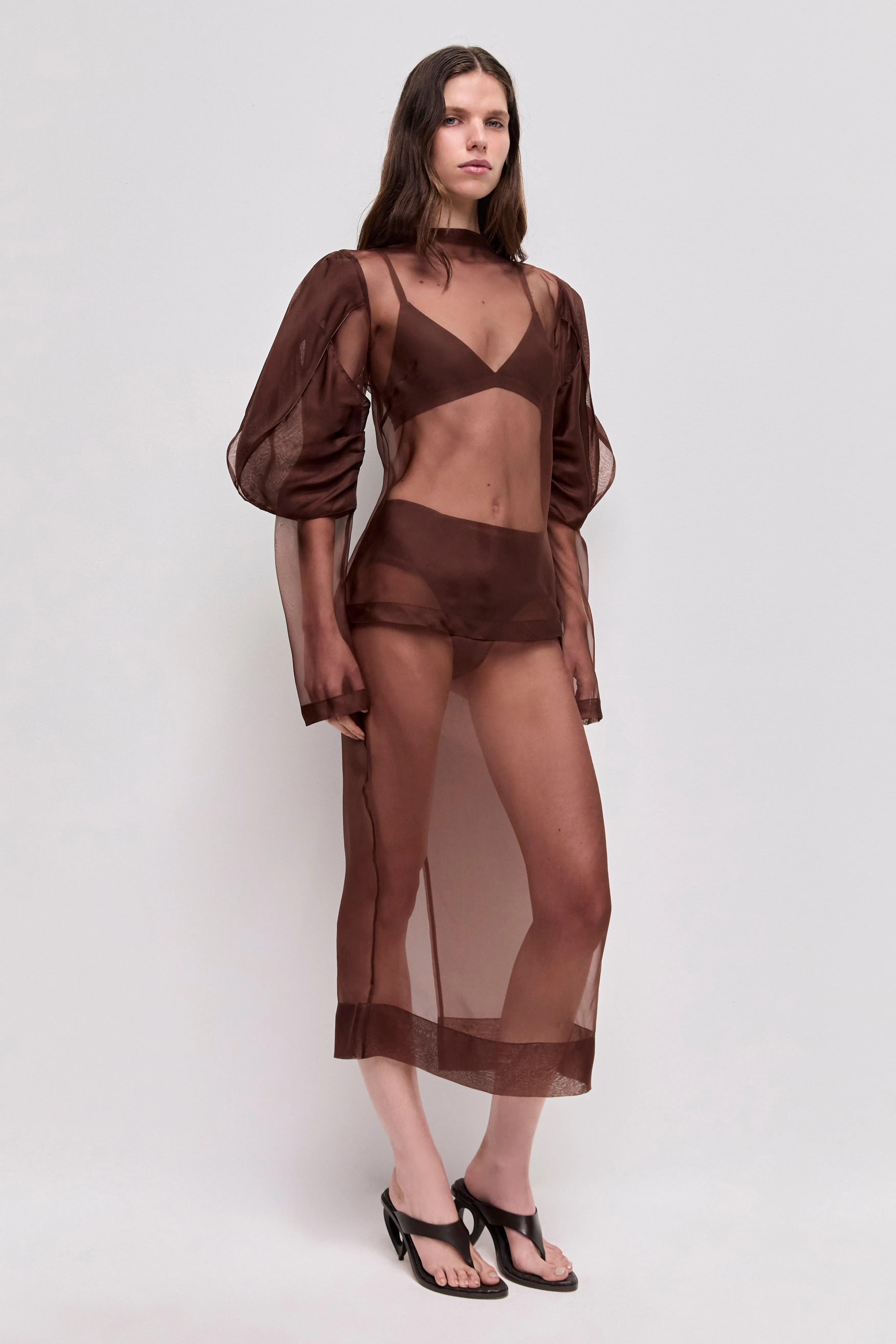 Mirella Organza Long Sleeve Top sold by Aje product image thumbnail 3