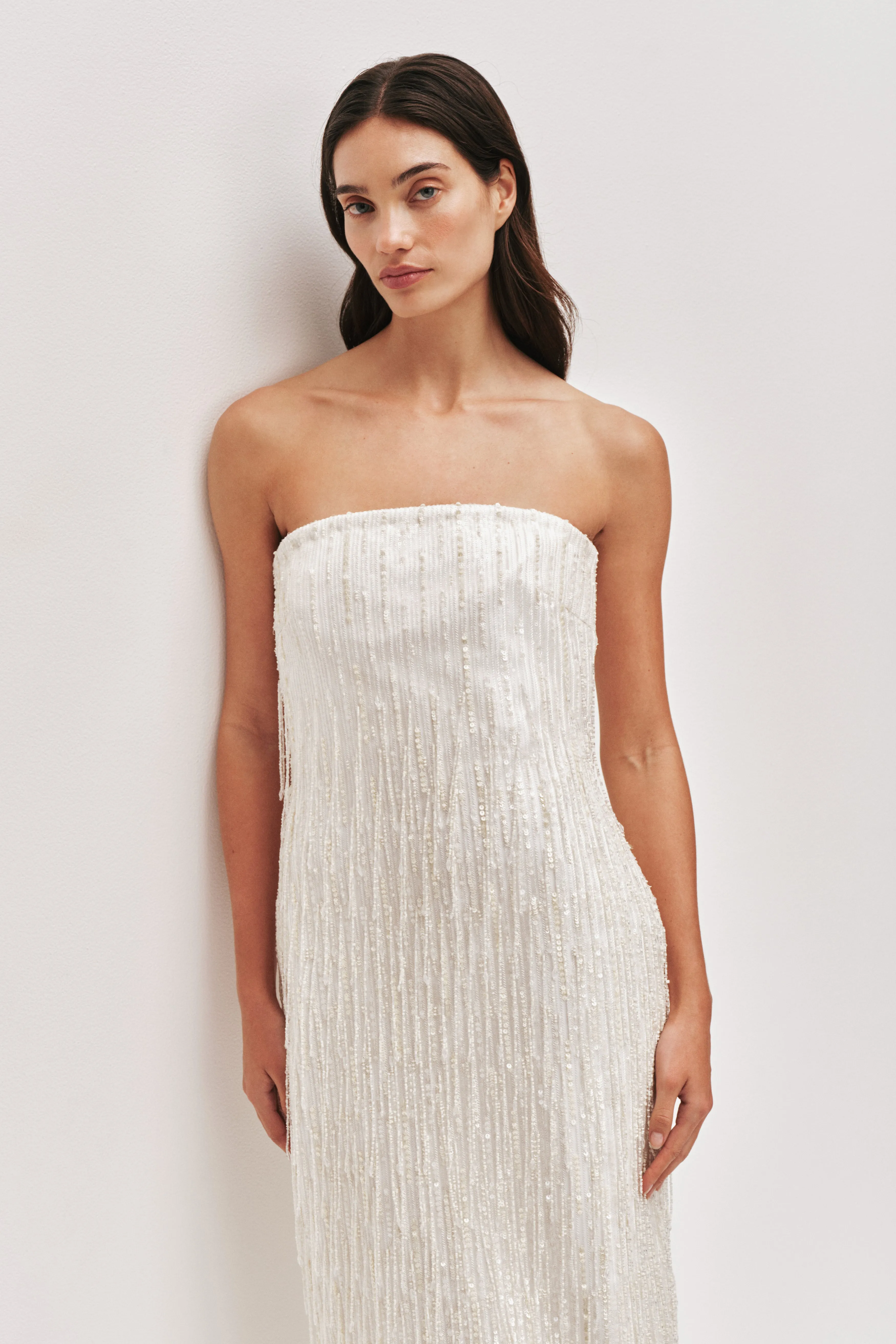 Amulet Sequin Midi Dress sold by Aje product image thumbnail 4