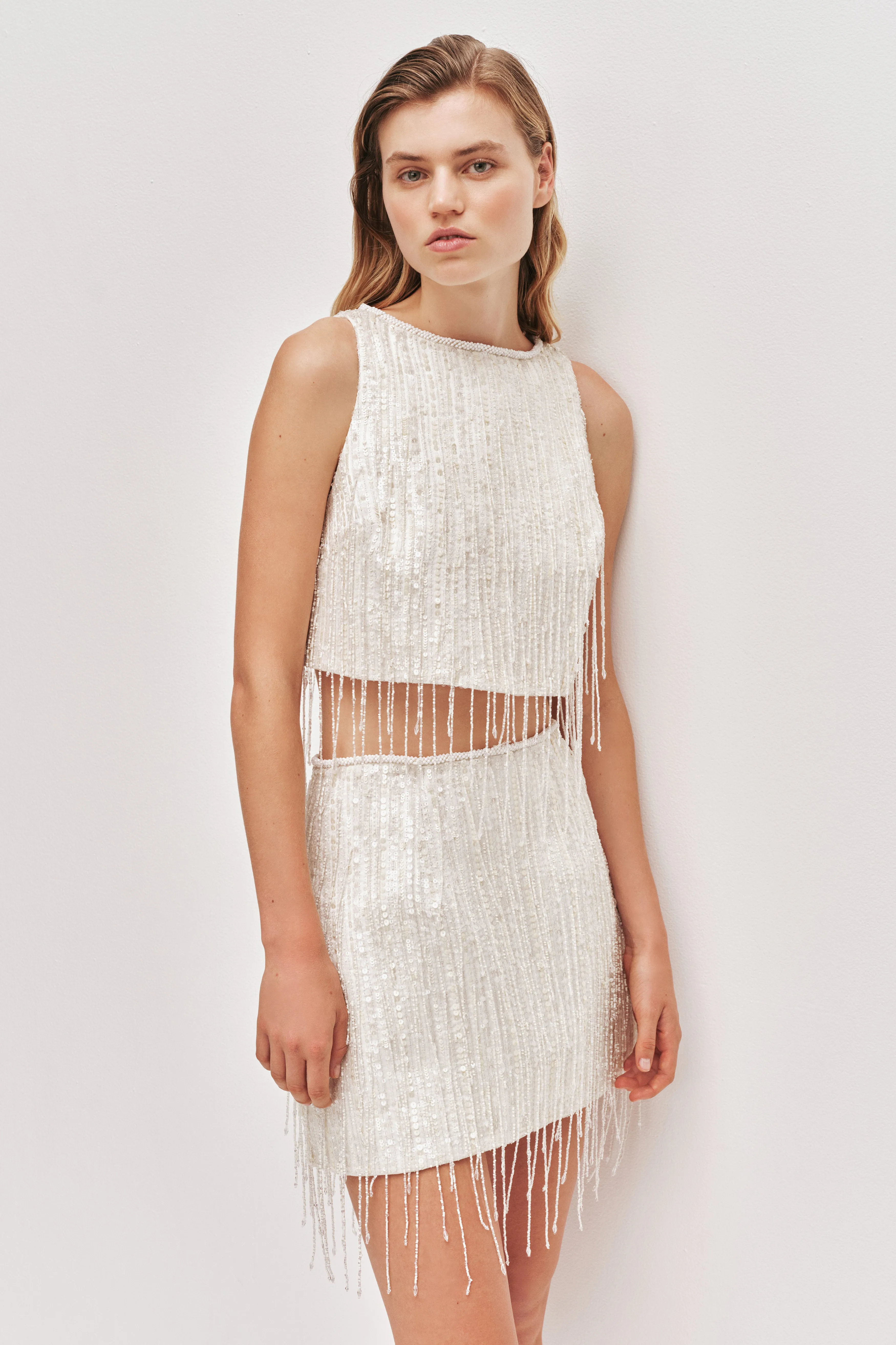 Aire Sequin Mini Skirt sold by Aje product image thumbnail 4