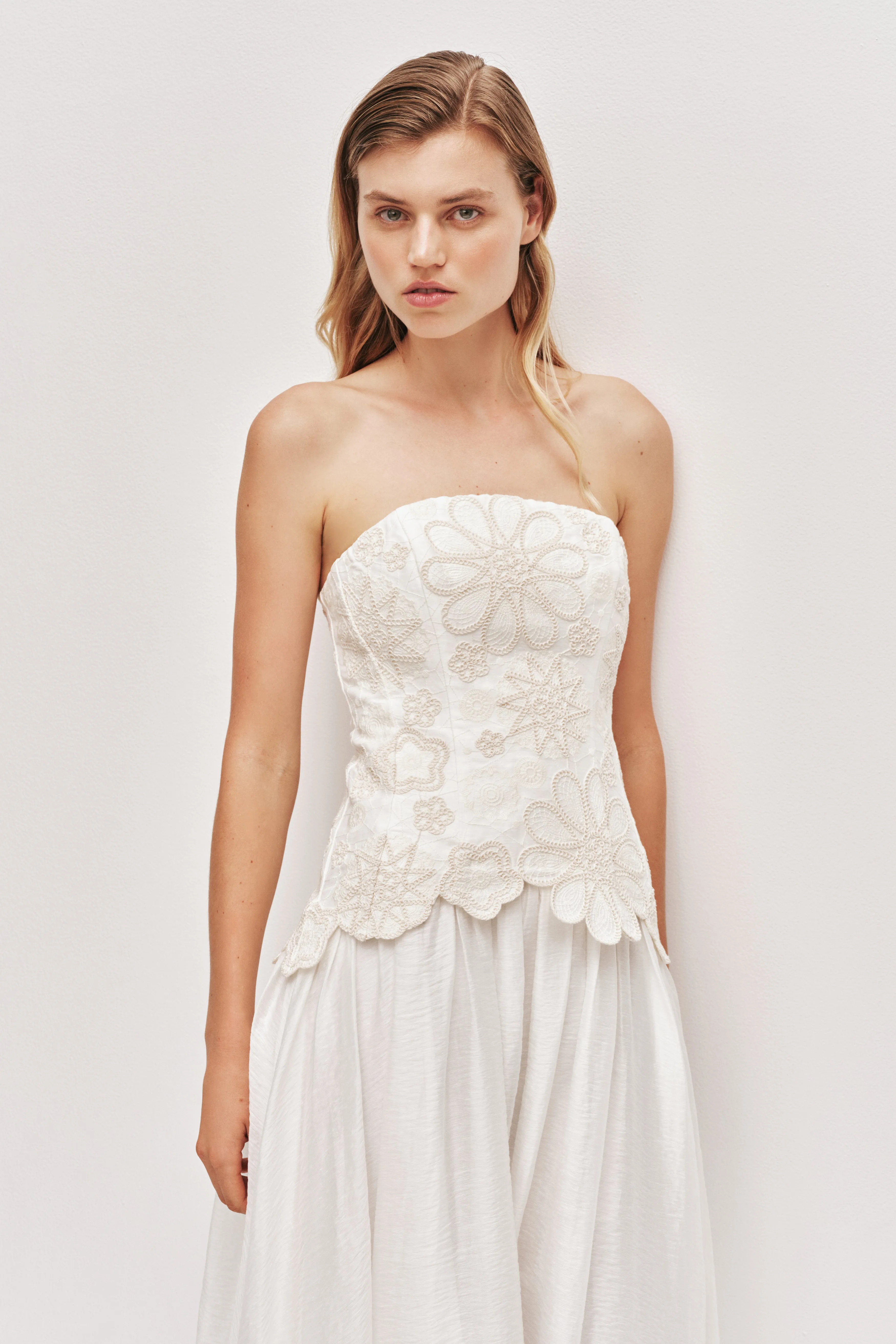 Gia Embroidered Gown sold by Aje product image thumbnail 4