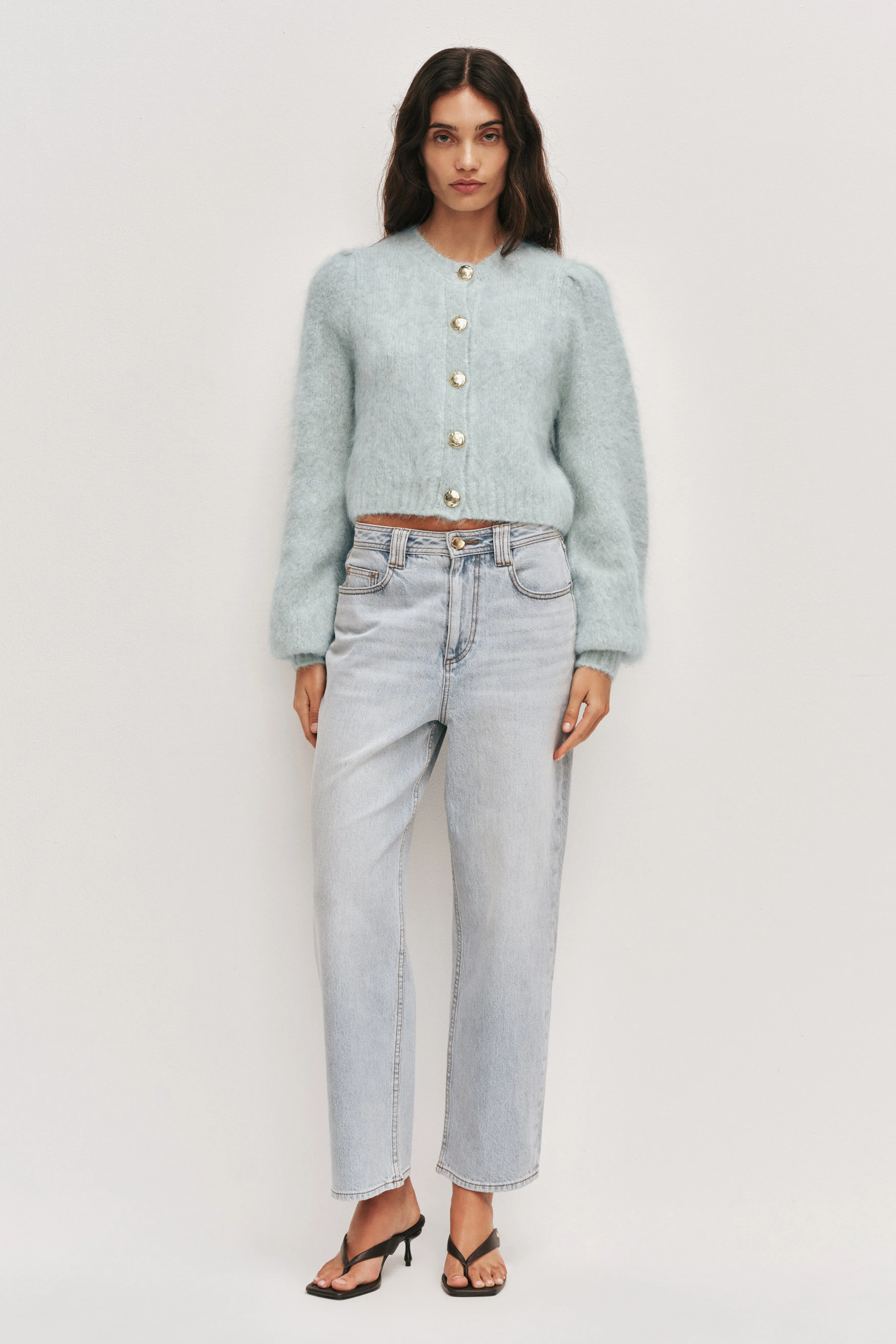 Renee Fluffy Cardigan sold by Aje